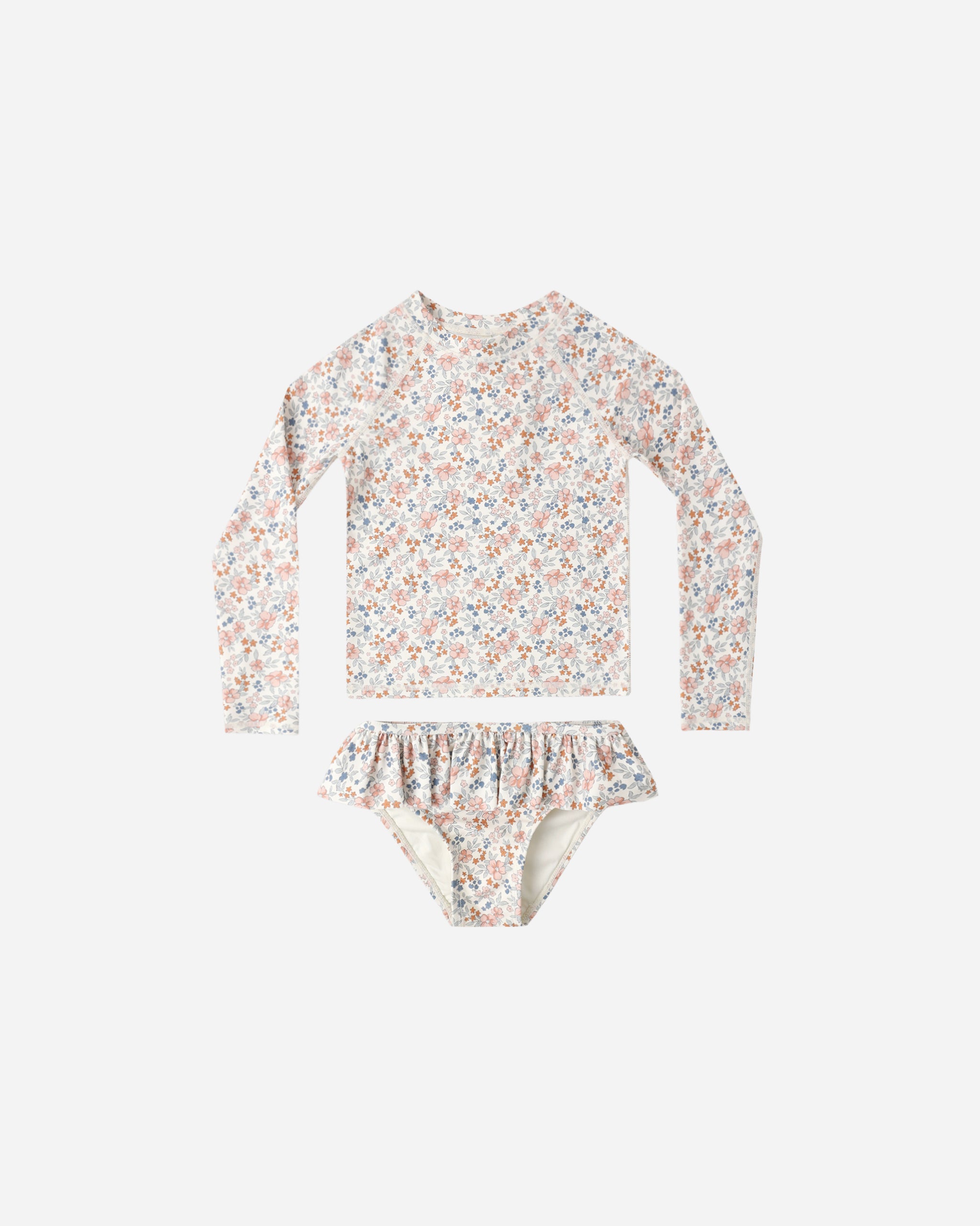 Rashguard Girls Set Flower Fields