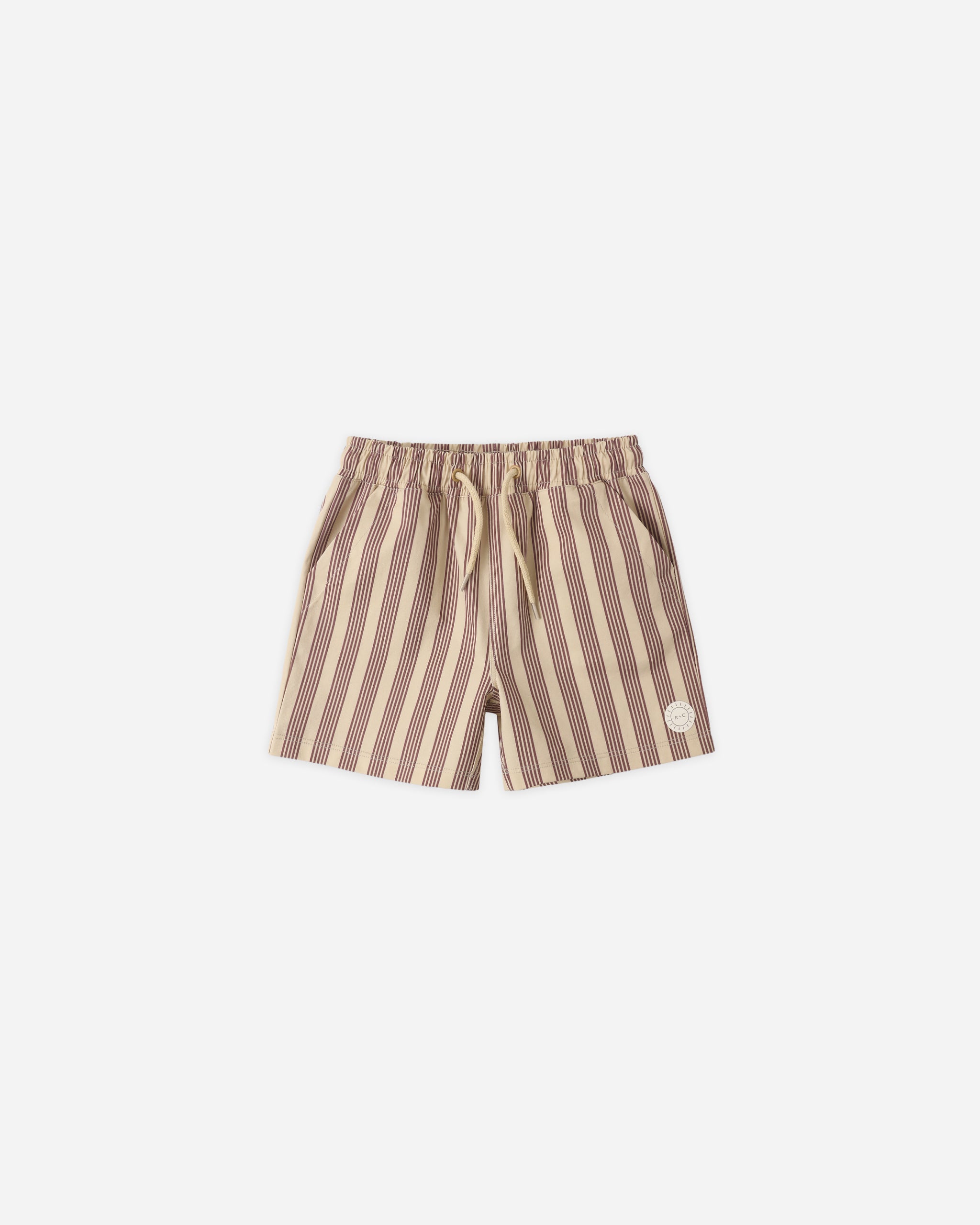 Boardshort Brown Butterscotch Stripe