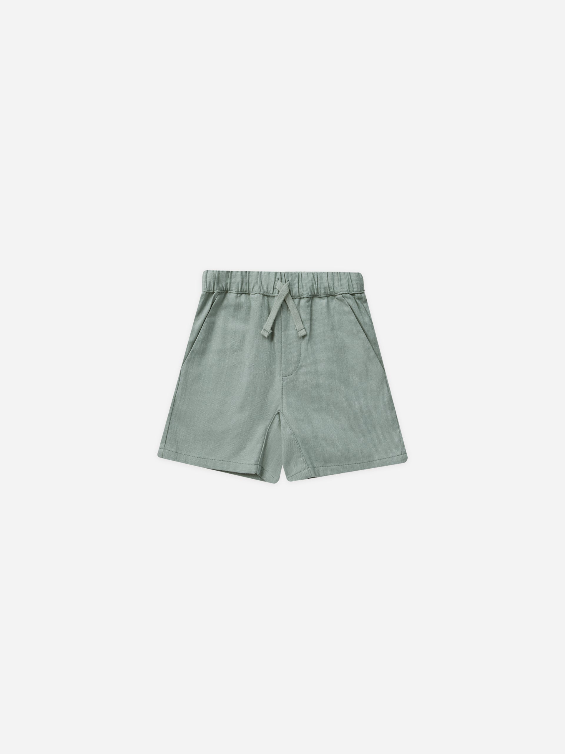 Bermuda Short || Aqua - Rylee + Cru | Kids Clothes | Trendy Baby Clothes | Modern Infant Outfits |