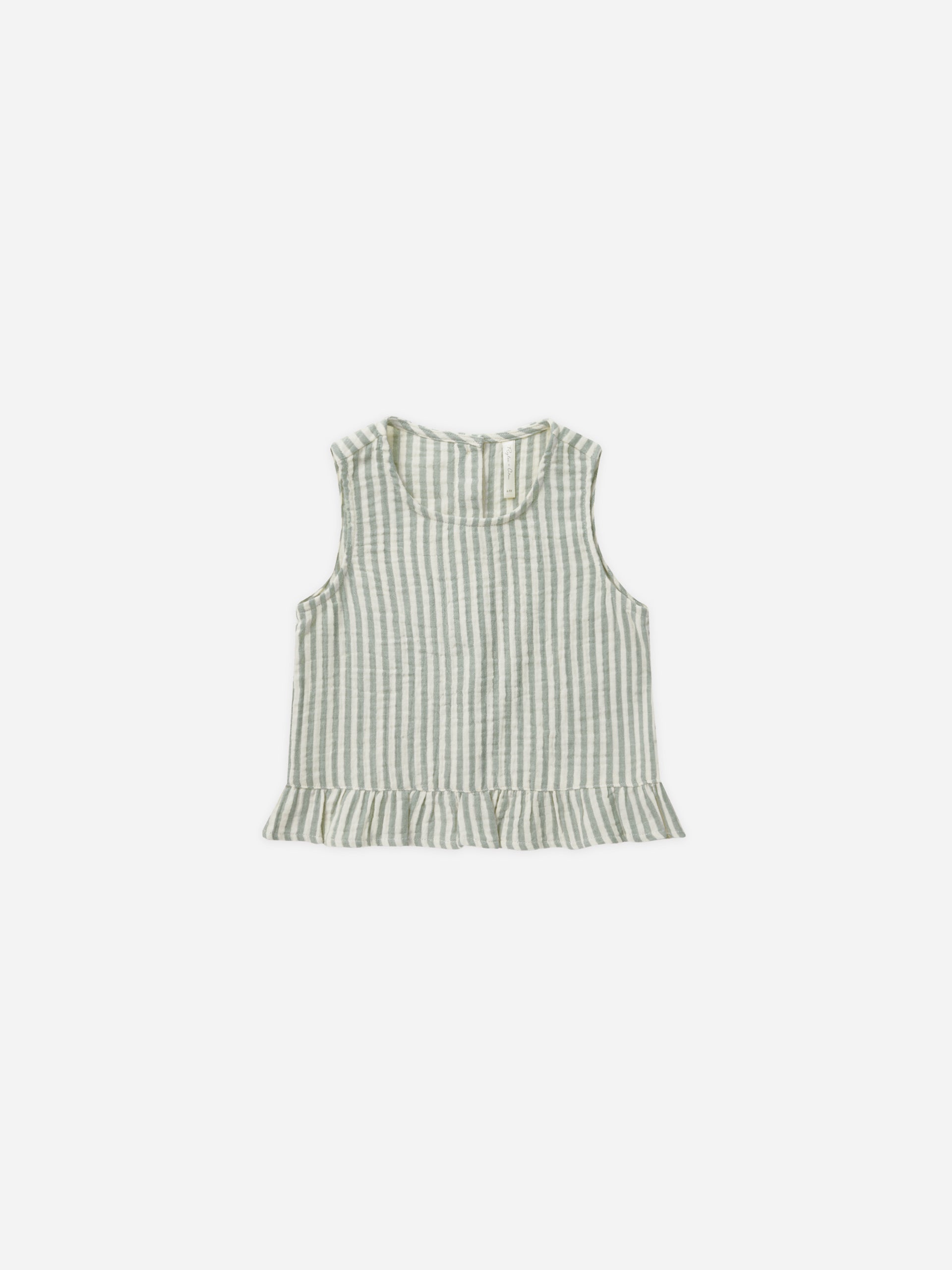Oceanside Top || Summer Stripe - Rylee + Cru | Kids Clothes | Trendy Baby Clothes | Modern Infant Outfits |