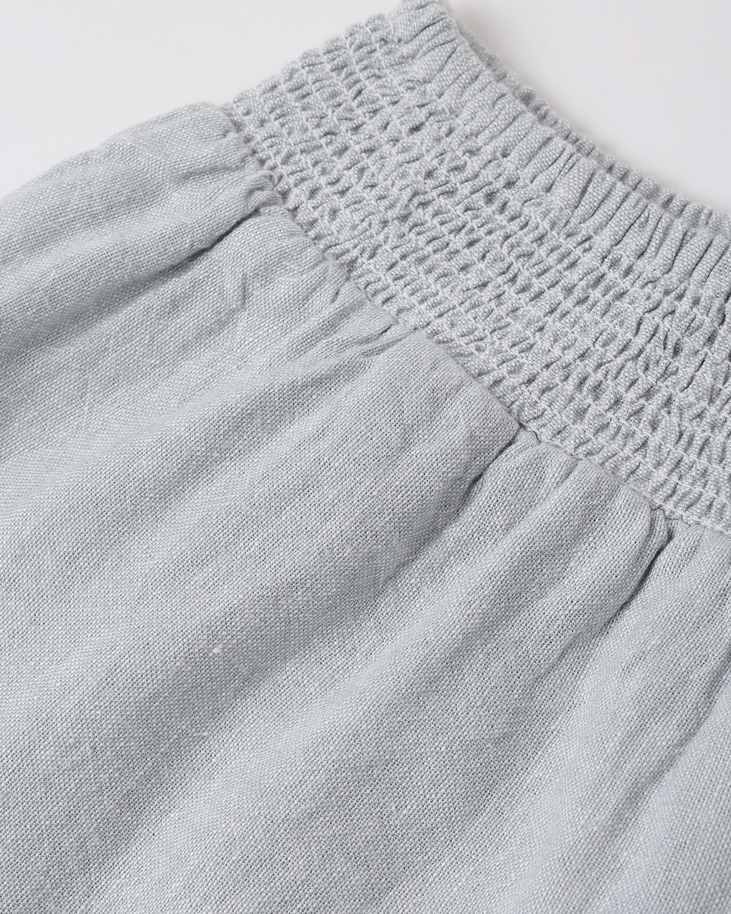 Wrap Ruffle Skirt Heathered Light Blue - Rylee + Cru | Kids Clothes | Trendy Baby Clothes | Modern Infant Outfits |