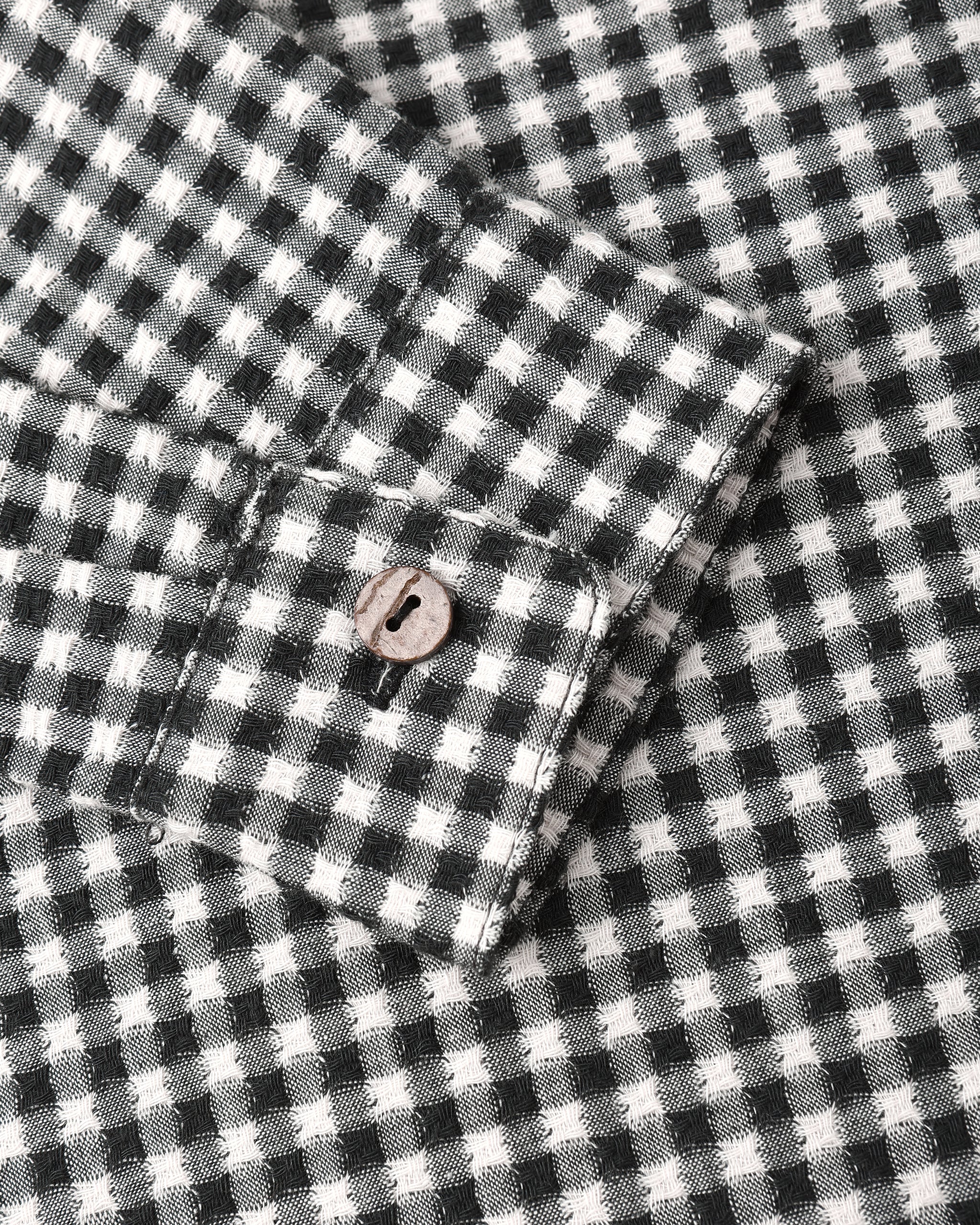 Collared Long Sleeve Shirt || Black Gingham - Rylee + Cru | Kids Clothes | Trendy Baby Clothes | Modern Infant Outfits |