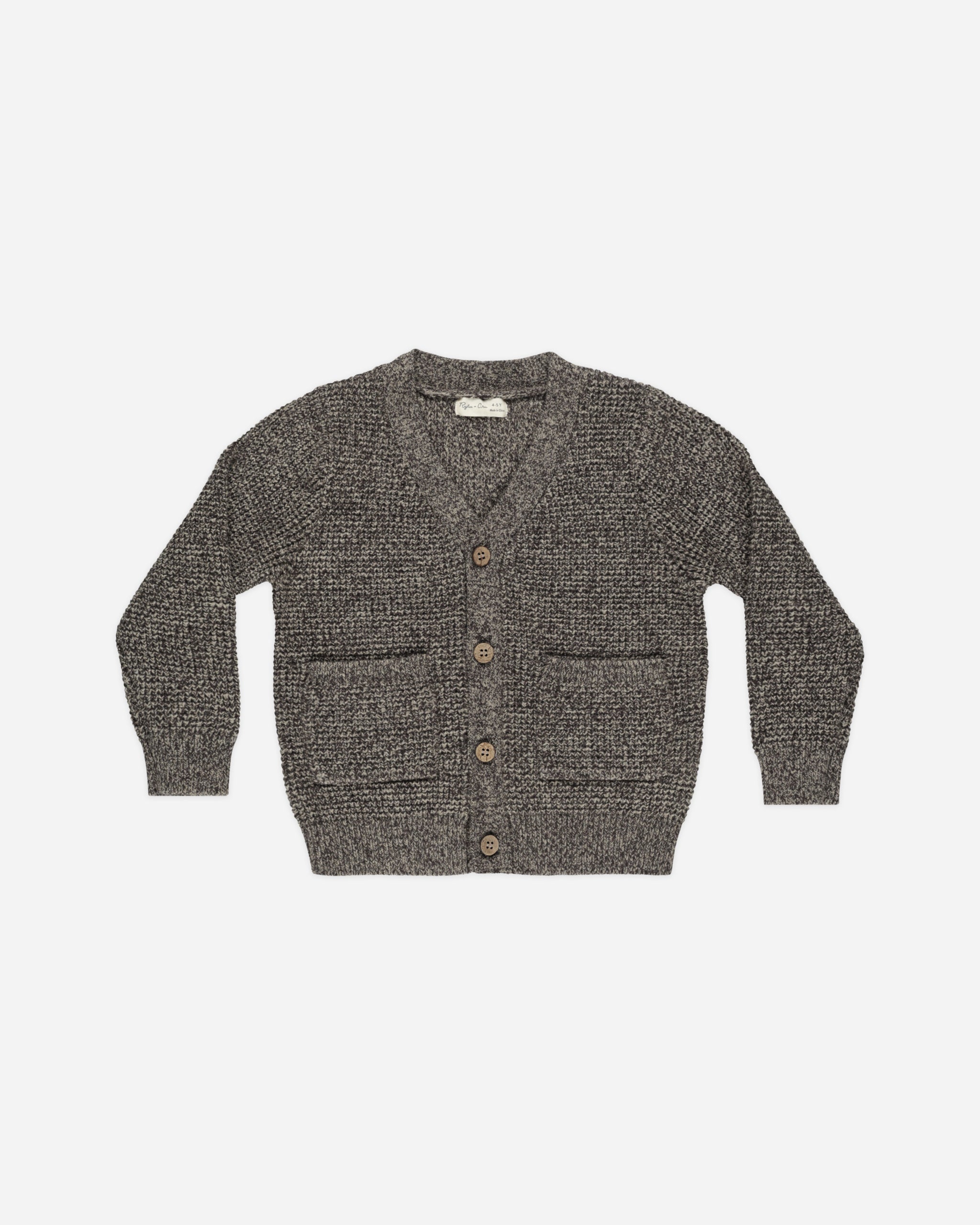 Wynn Cardigan || Washed Black