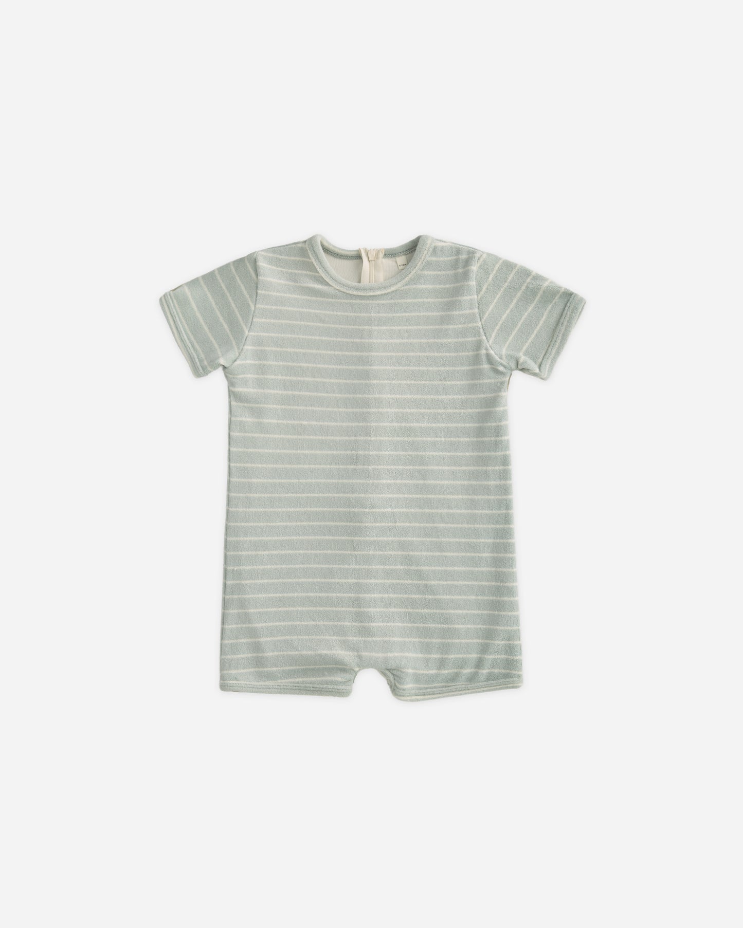 Shorty One-Piece Seafoam Stripe