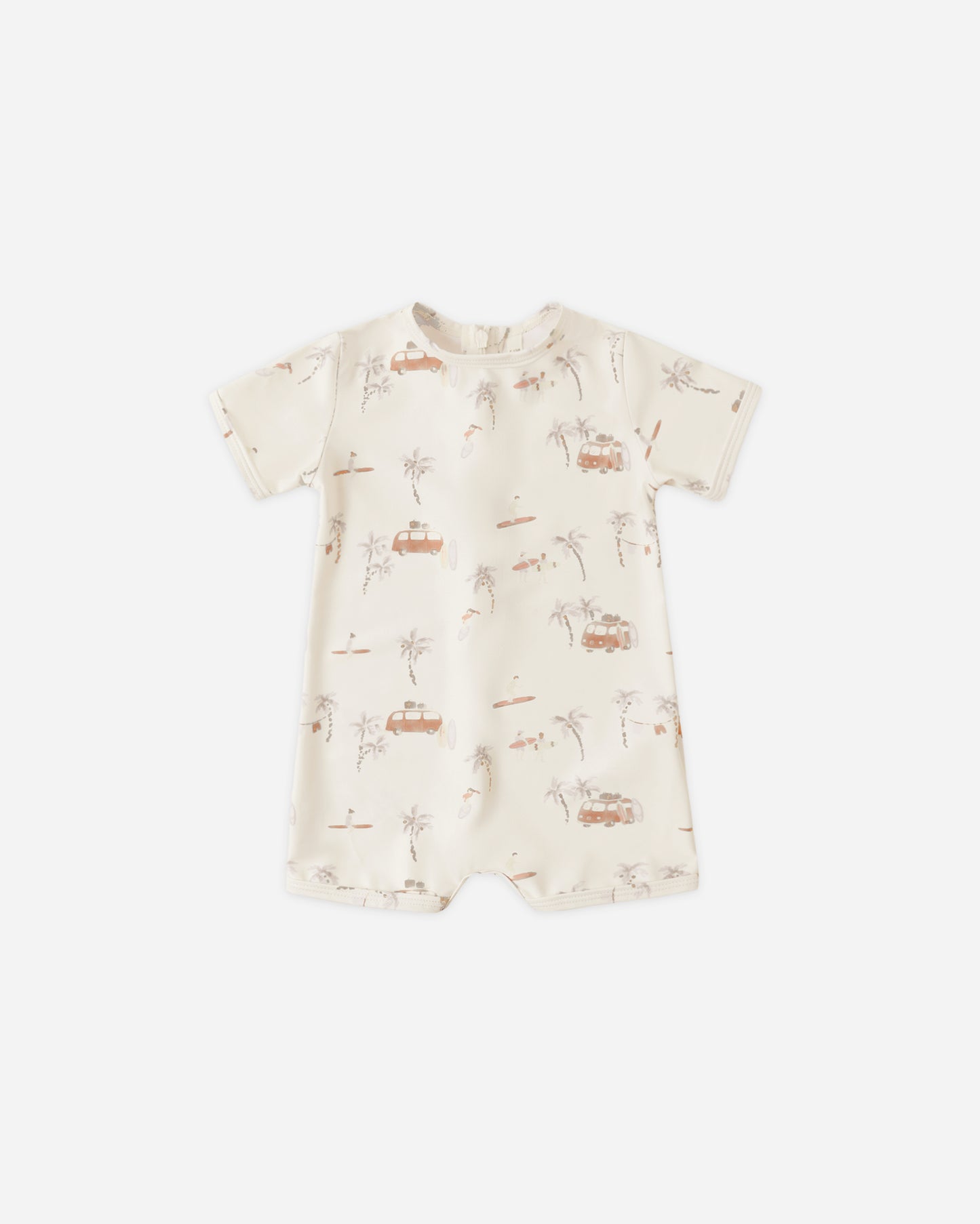 Shorty One-Piece Surf Town - Rylee + Cru | Kids Clothes | Trendy Baby Clothes | Modern Infant Outfits |