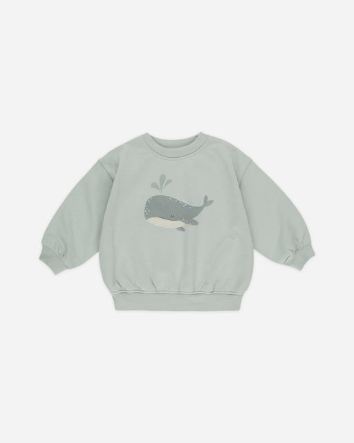 Sweatshirt || Whale - Rylee + Cru | Kids Clothes | Trendy Baby Clothes | Modern Infant Outfits |