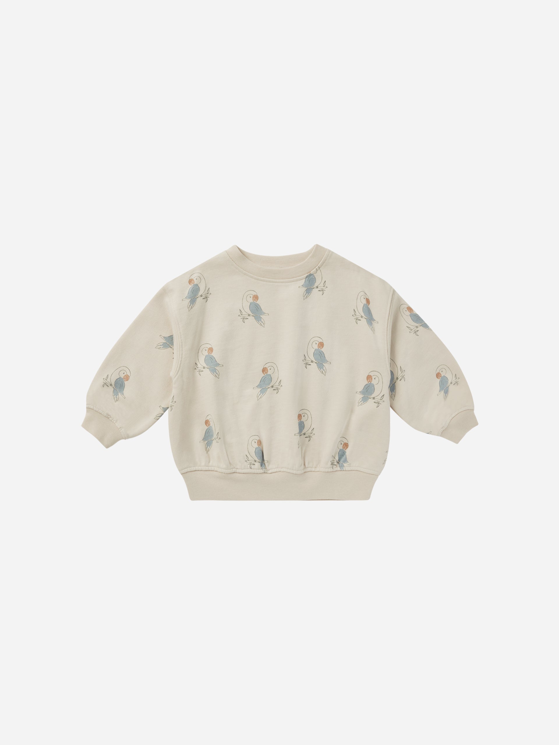 Sweatshirt || Parrots - Rylee + Cru | Kids Clothes | Trendy Baby Clothes | Modern Infant Outfits |