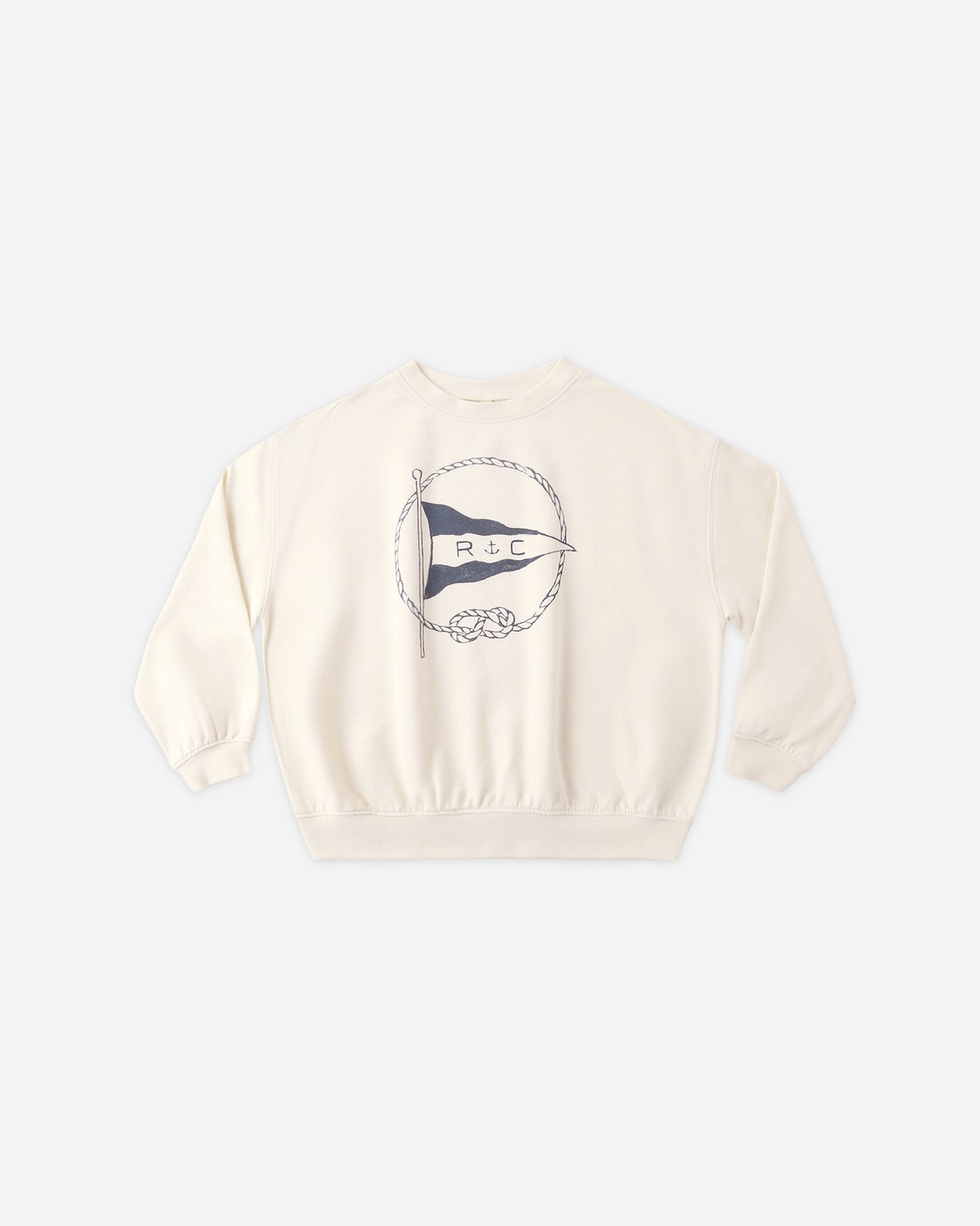 Sweatshirt Nautical Flag - Rylee + Cru | Kids Clothes | Trendy Baby Clothes | Modern Infant Outfits |