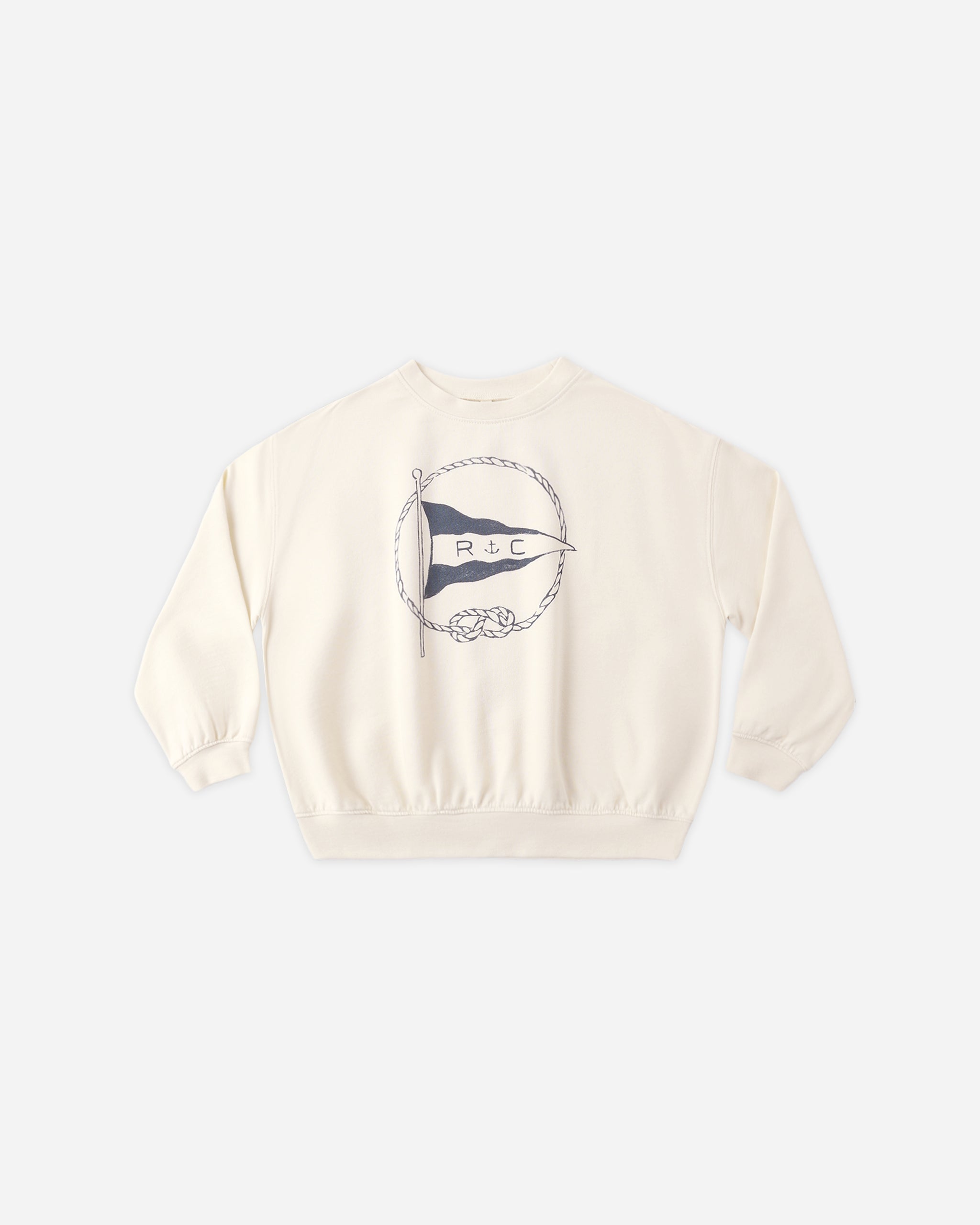 Sweatshirt Nautical Flag - Rylee + Cru | Kids Clothes | Trendy Baby Clothes | Modern Infant Outfits |