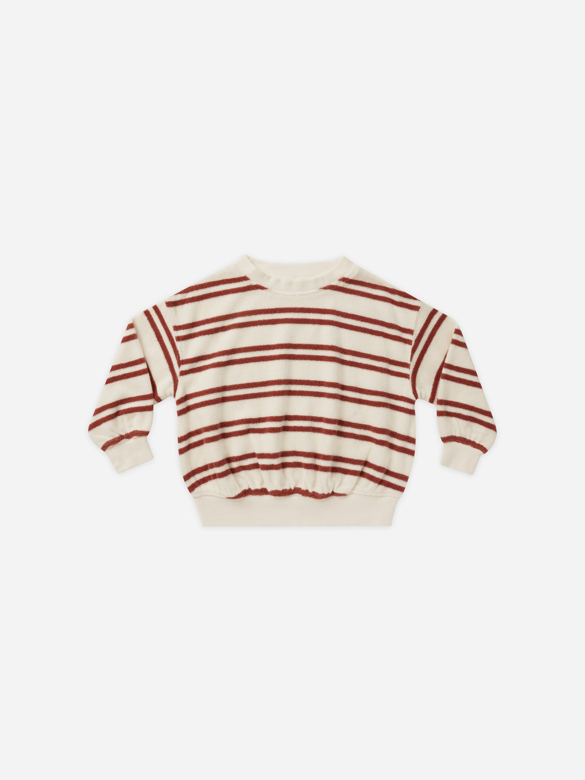 Rylee + Cru Aspen Sweater - Ruby Stripe main image 1