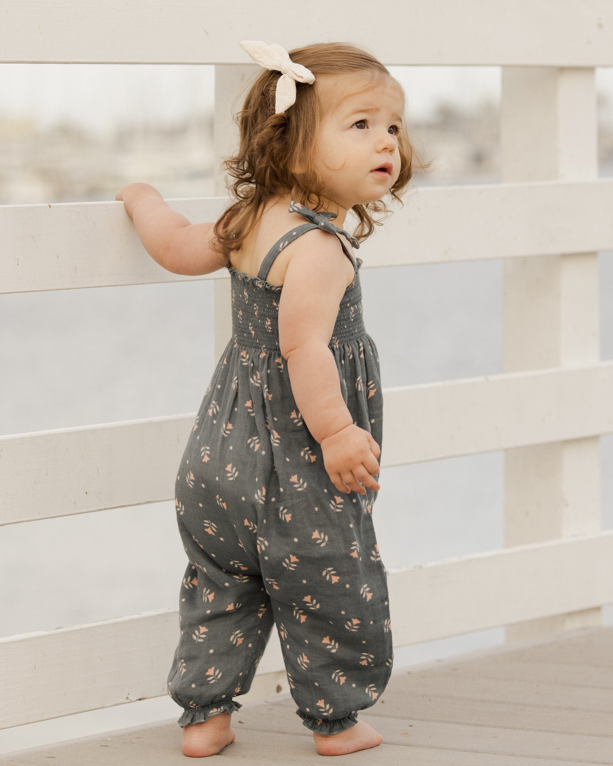 Sawyer Jumpsuit || Morning Glory - Rylee + Cru | Kids Clothes | Trendy Baby Clothes | Modern Infant Outfits |