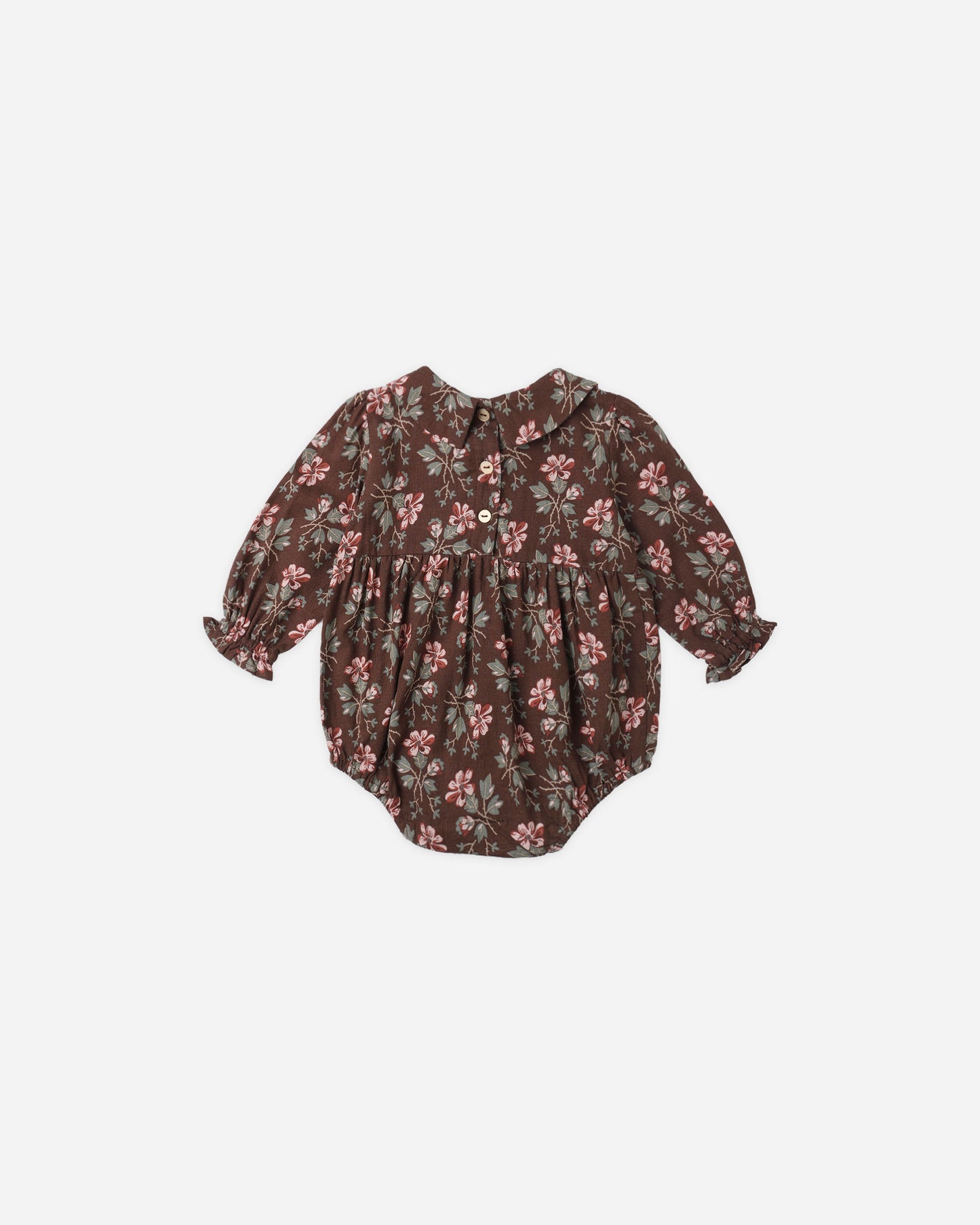 Cora Romper || Winter Floral - Rylee + Cru | Kids Clothes | Trendy Baby Clothes | Modern Infant Outfits |