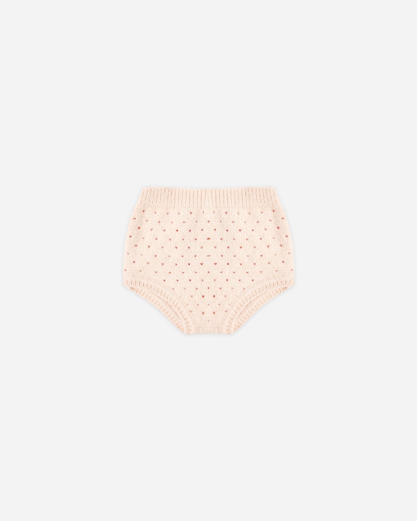Knit Bloomer || Ruby Speckle - Rylee + Cru | Kids Clothes | Trendy Baby Clothes | Modern Infant Outfits |