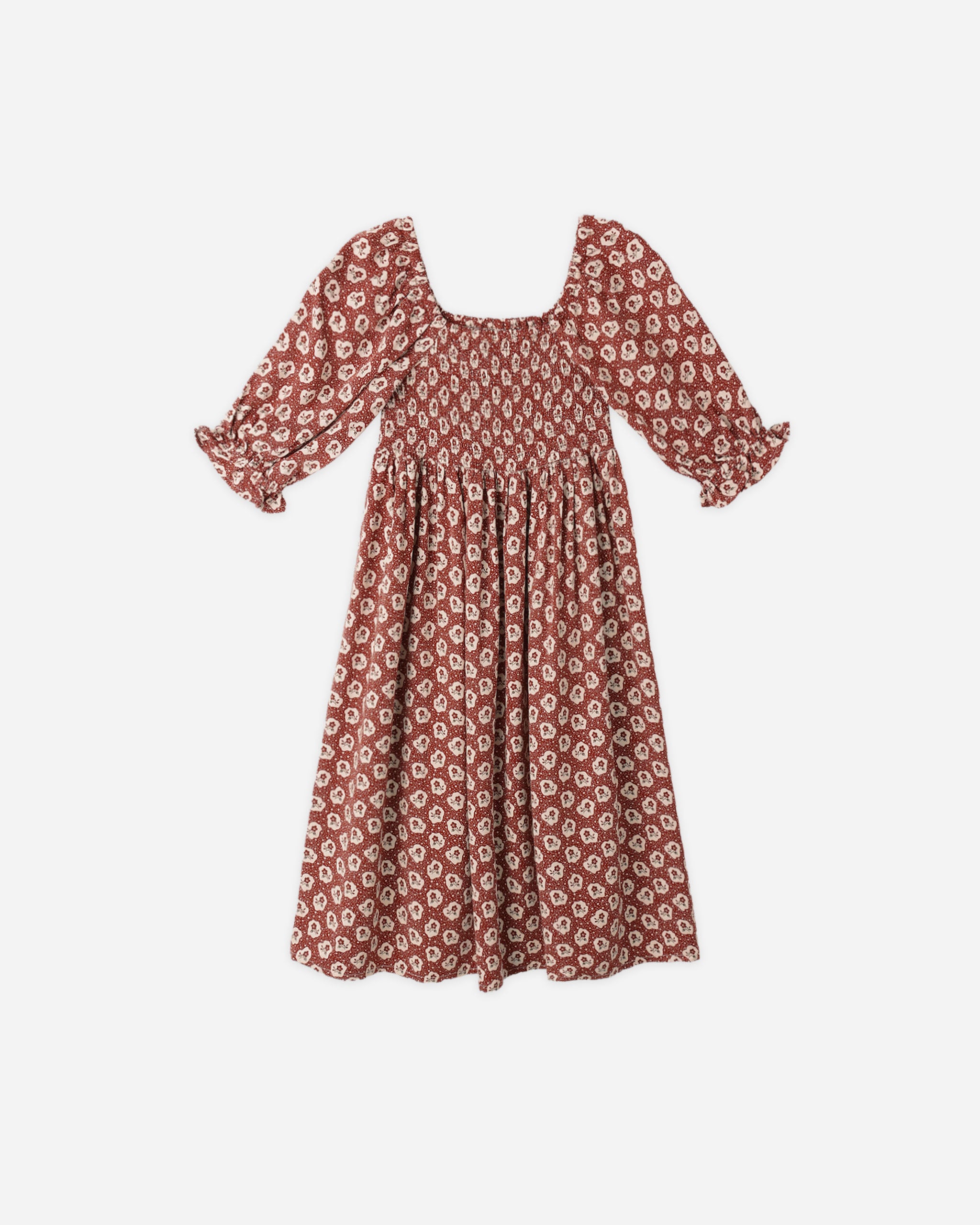 Adelaide Dress || Ruby Fleur - Rylee + Cru | Kids Clothes | Trendy Baby Clothes | Modern Infant Outfits |