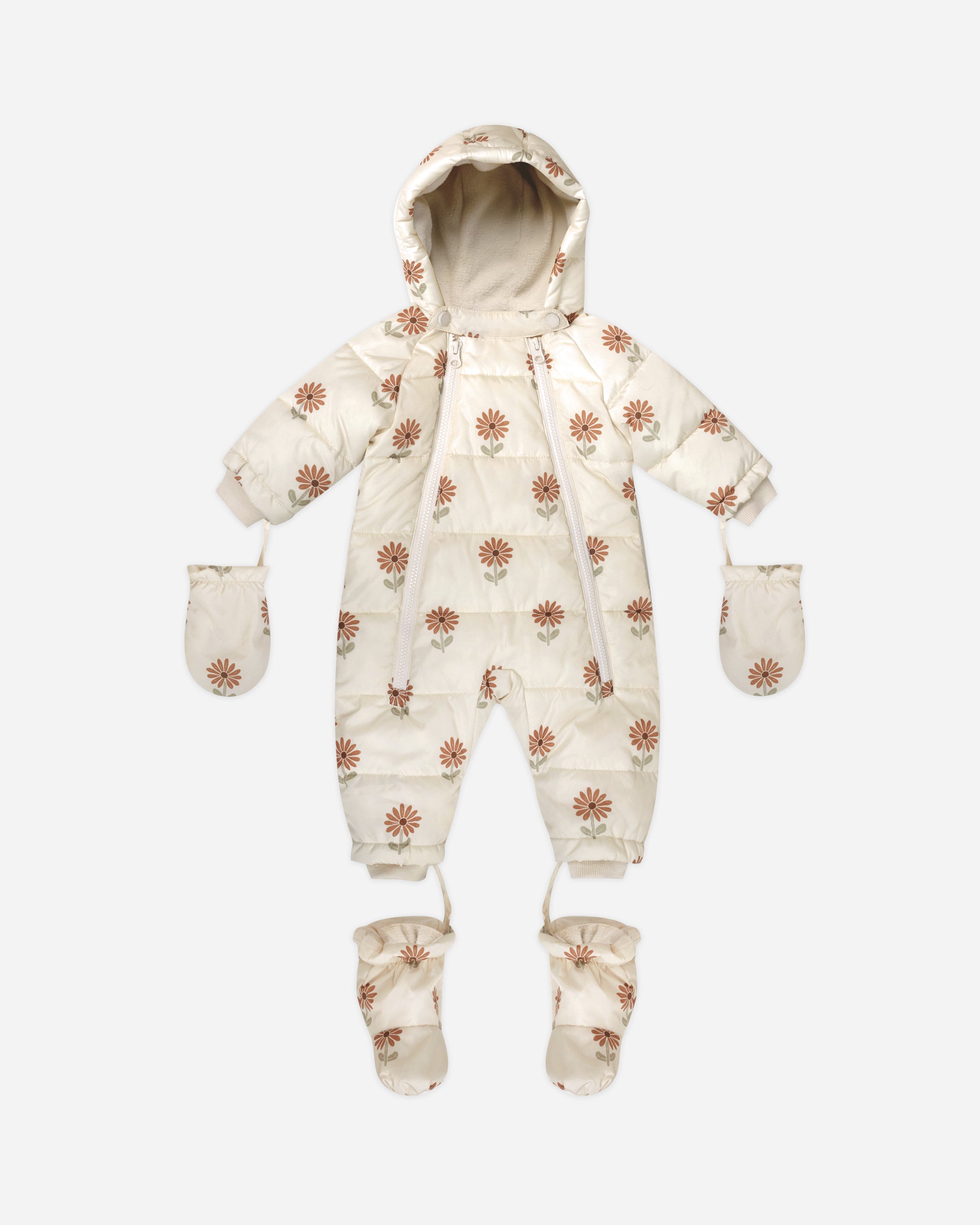 Snow Puffer Suit || Sunflower - Rylee + Cru | Kids Clothes | Trendy Baby Clothes | Modern Infant Outfits |