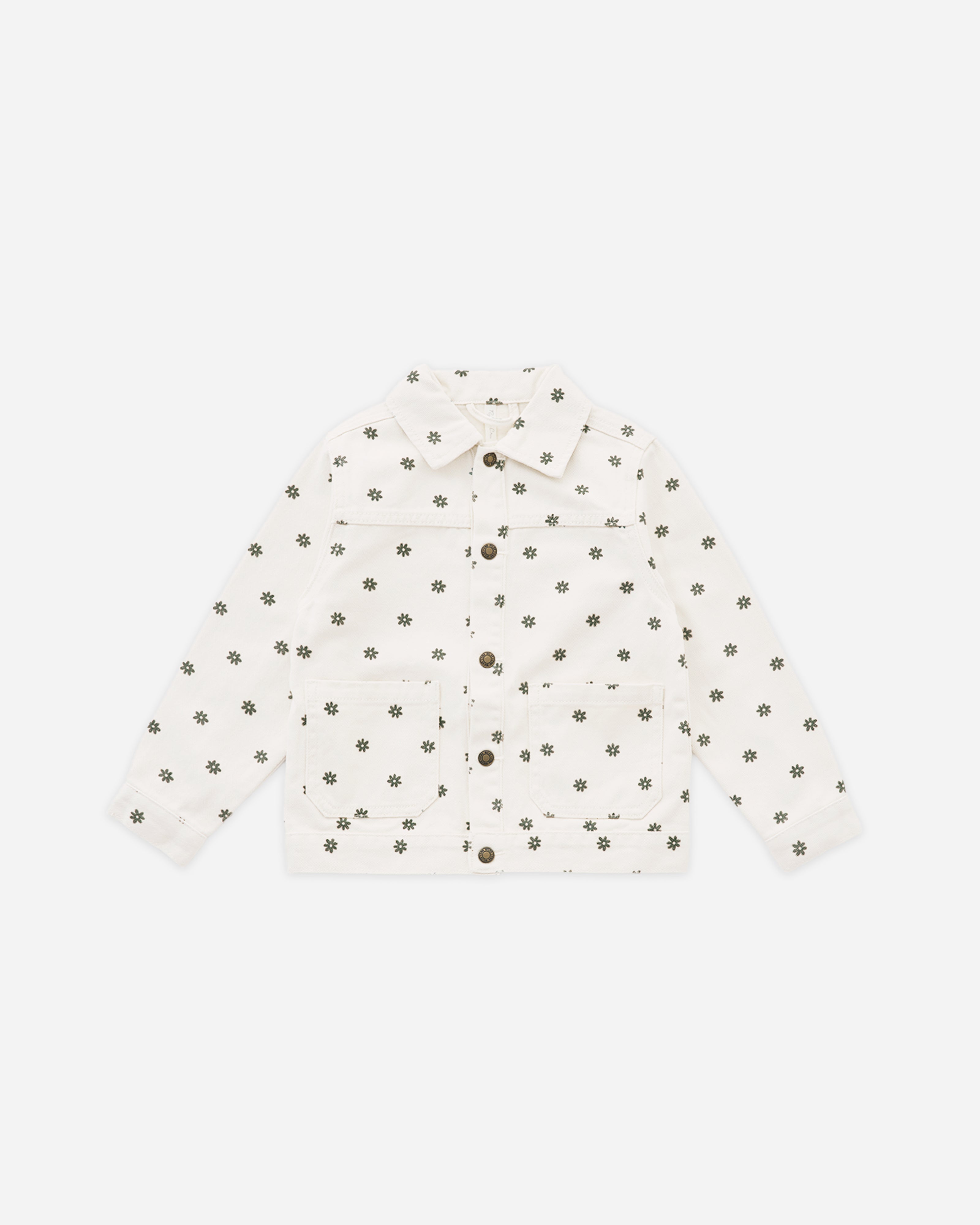 Denim Chore Coat || Mini Daisy - Rylee + Cru | Kids Clothes | Trendy Baby Clothes | Modern Infant Outfits |