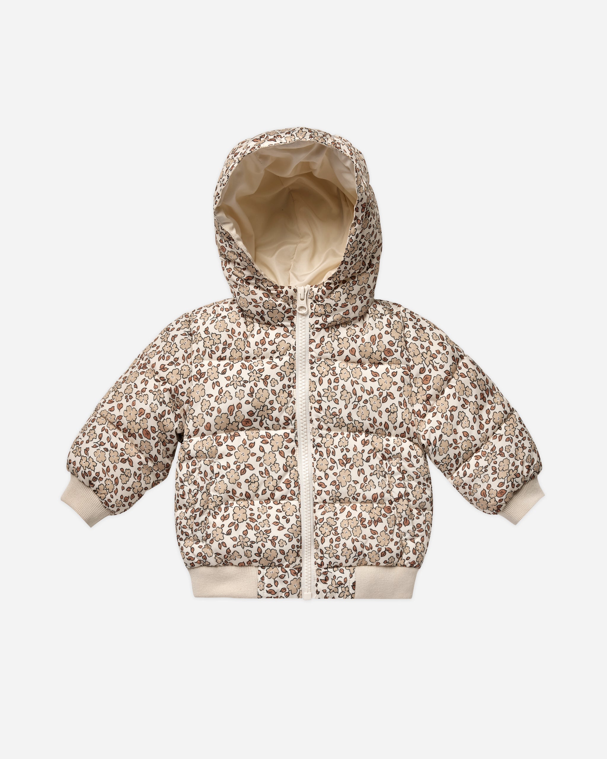 Puffer Jacket || Harvest Floral - Rylee + Cru | Kids Clothes | Trendy Baby Clothes | Modern Infant Outfits |