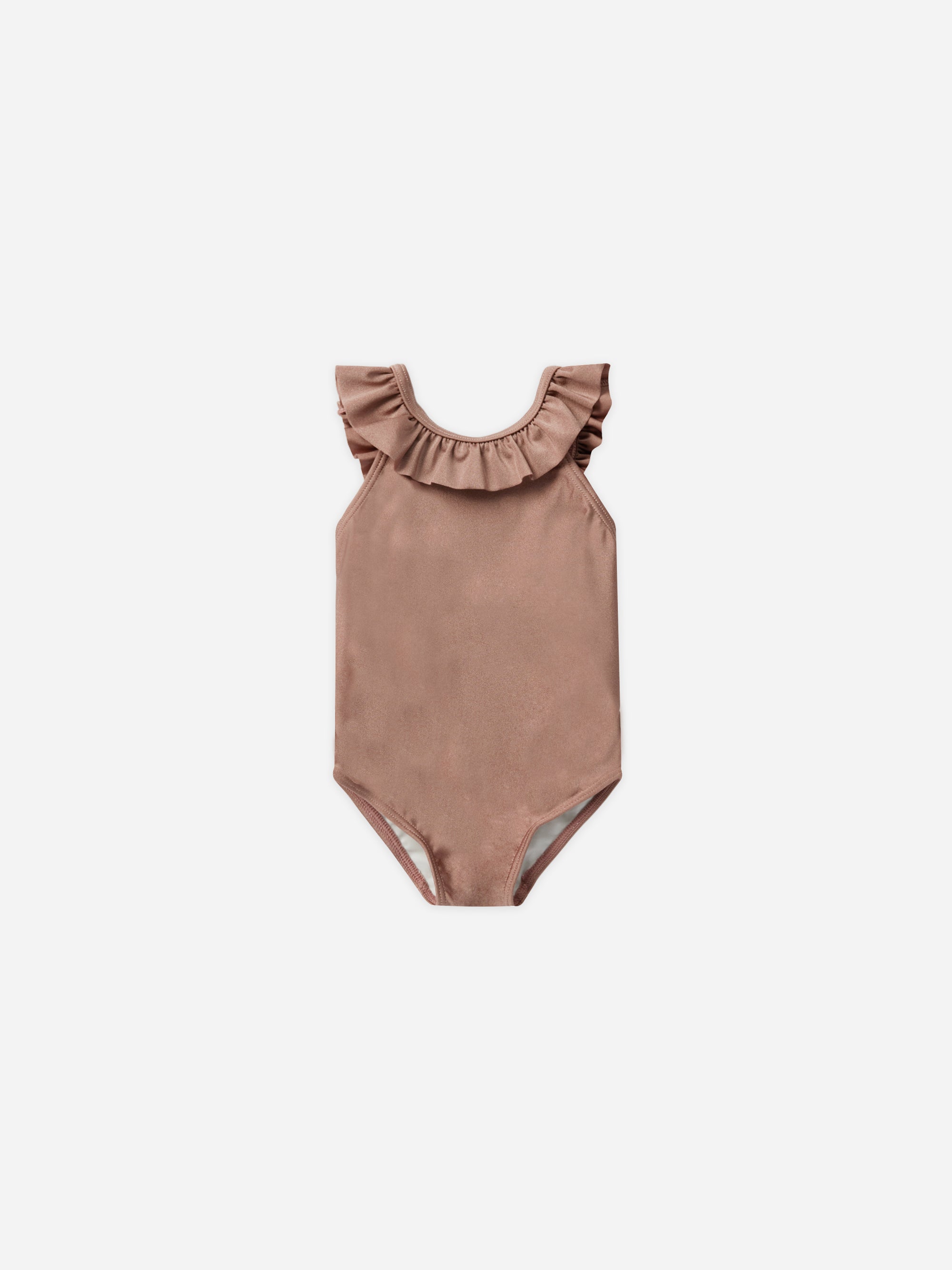 Arielle One-Piece || Mulberry Shimmer - Rylee + Cru | Kids Clothes | Trendy Baby Clothes | Modern Infant Outfits |