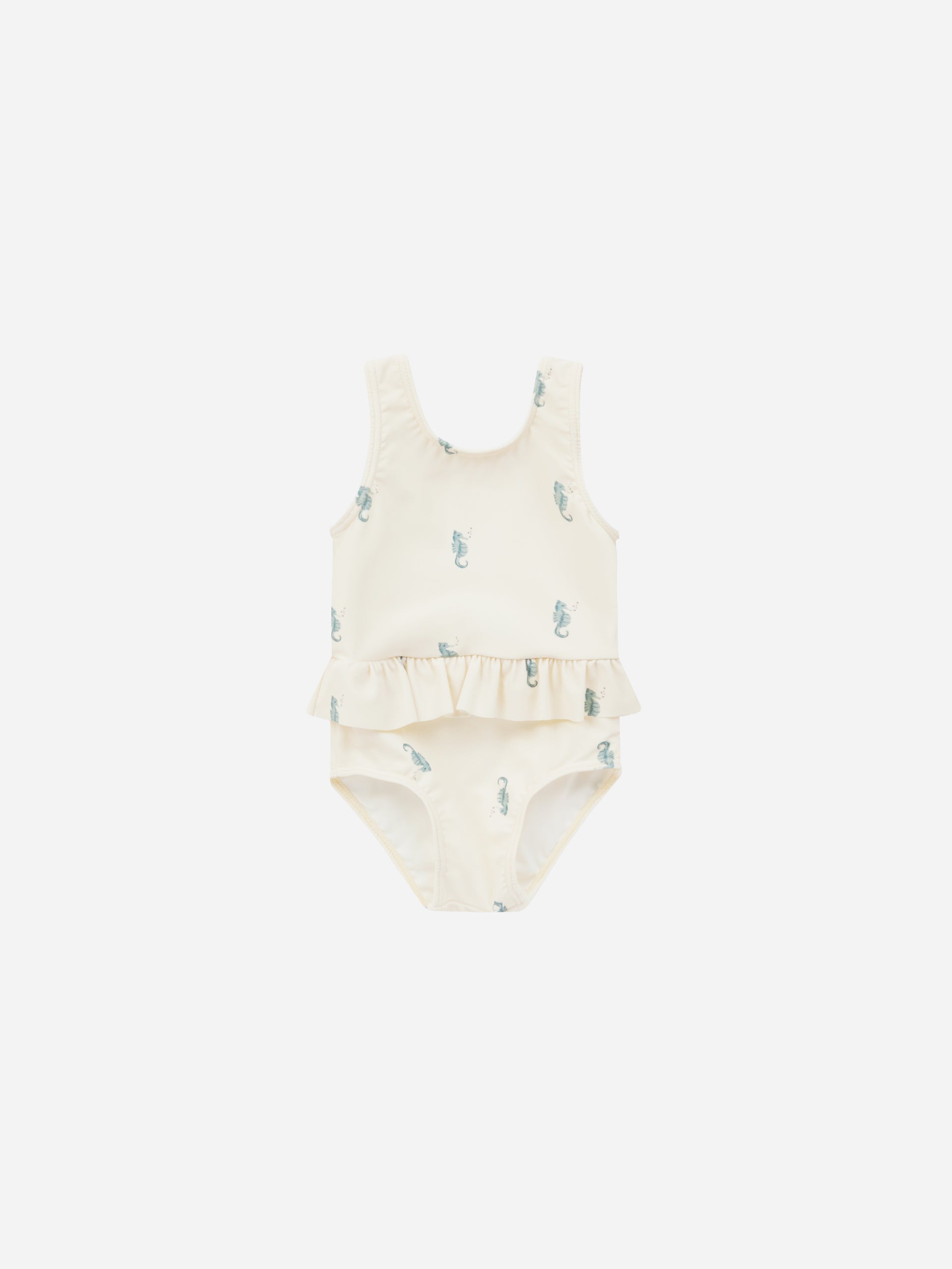 Skirted One-Piece || Seahorse - Rylee + Cru | Kids Clothes | Trendy Baby Clothes | Modern Infant Outfits |