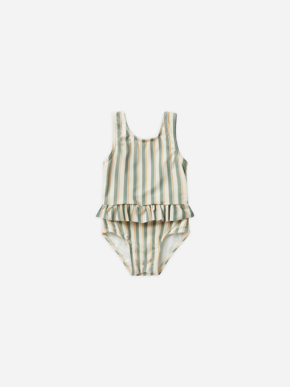 RYLEE + CRU TEEN POINTELLE TEE NAVY STRIPE main image 1
