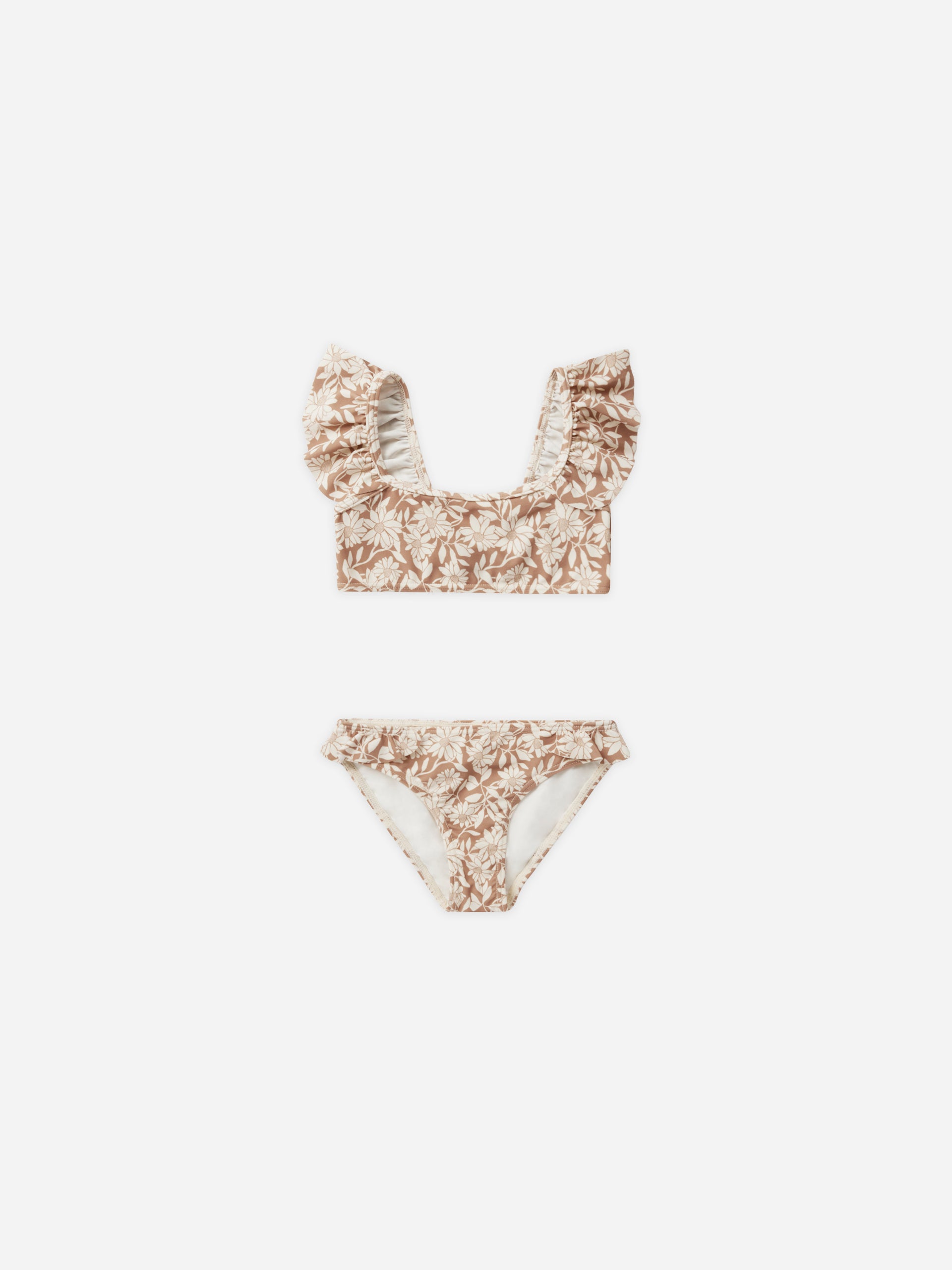 Rylee + Cru Malibu Bodysuit - Heathered Sea Green