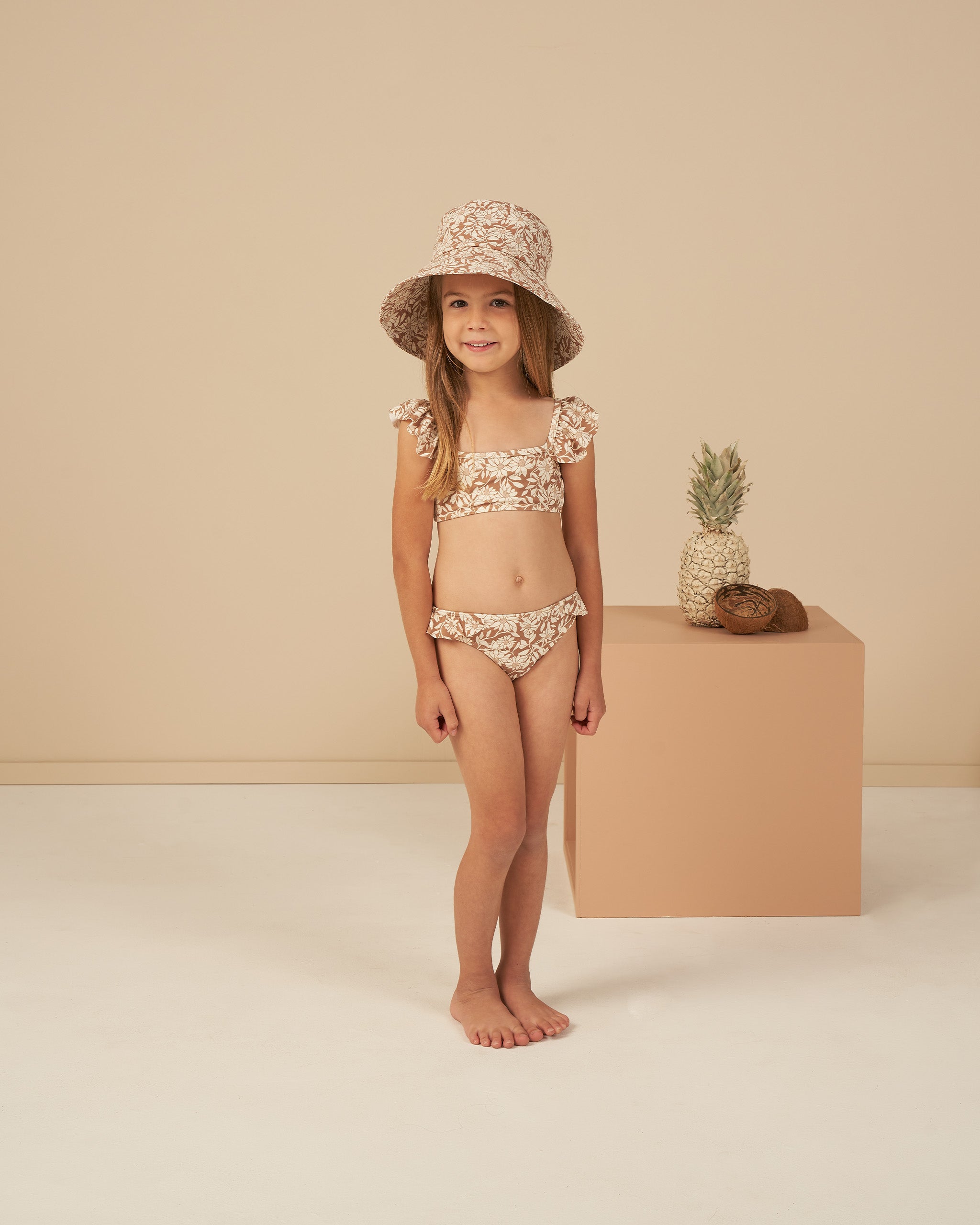 Hanalei Bikini || Plumeria - Rylee + Cru | Kids Clothes | Trendy Baby Clothes | Modern Infant Outfits |