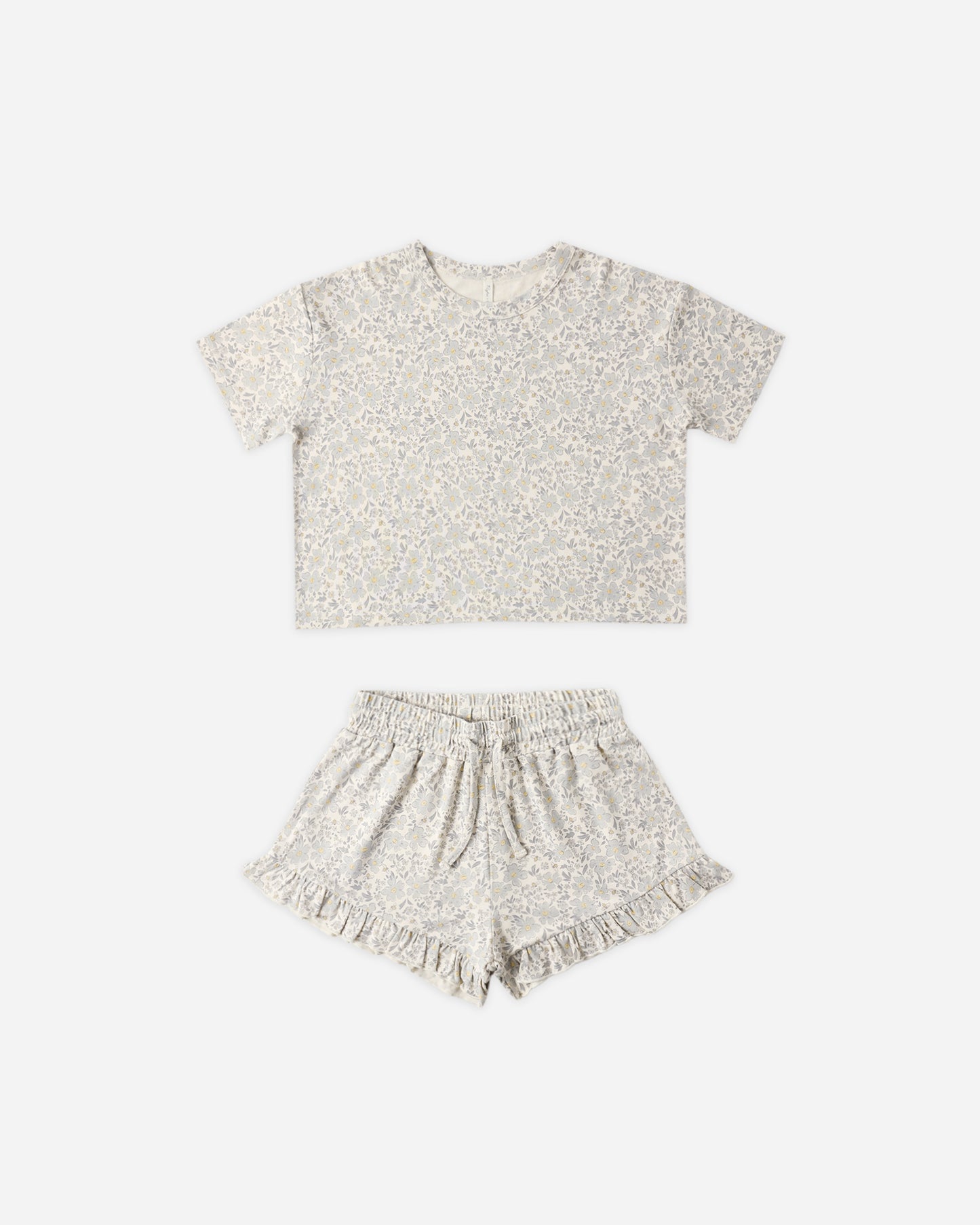Mosie Set Blue Meadow - Rylee + Cru | Kids Clothes | Trendy Baby Clothes | Modern Infant Outfits |
