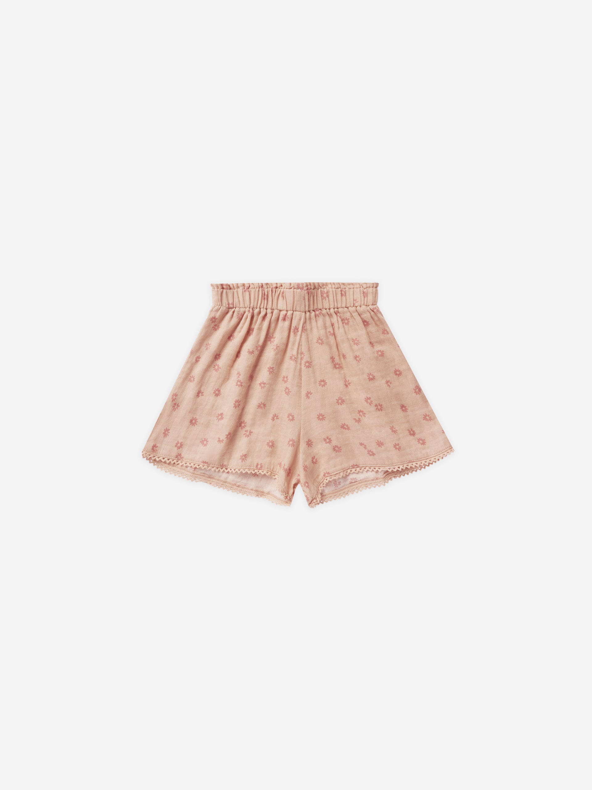 Remi Shorts || Pink Daisy - Rylee + Cru | Kids Clothes | Trendy Baby Clothes | Modern Infant Outfits |