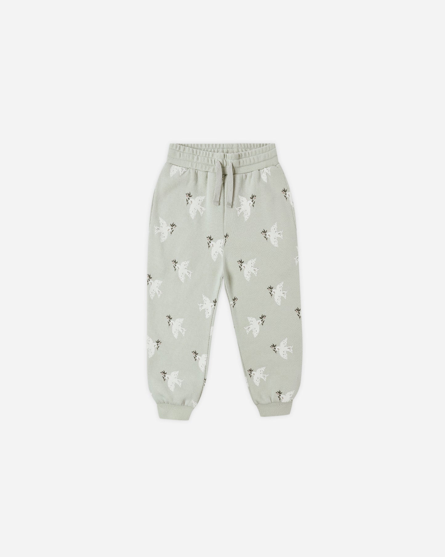 Jogger Sweatpant || Doves - Rylee + Cru | Kids Clothes | Trendy Baby Clothes | Modern Infant Outfits |