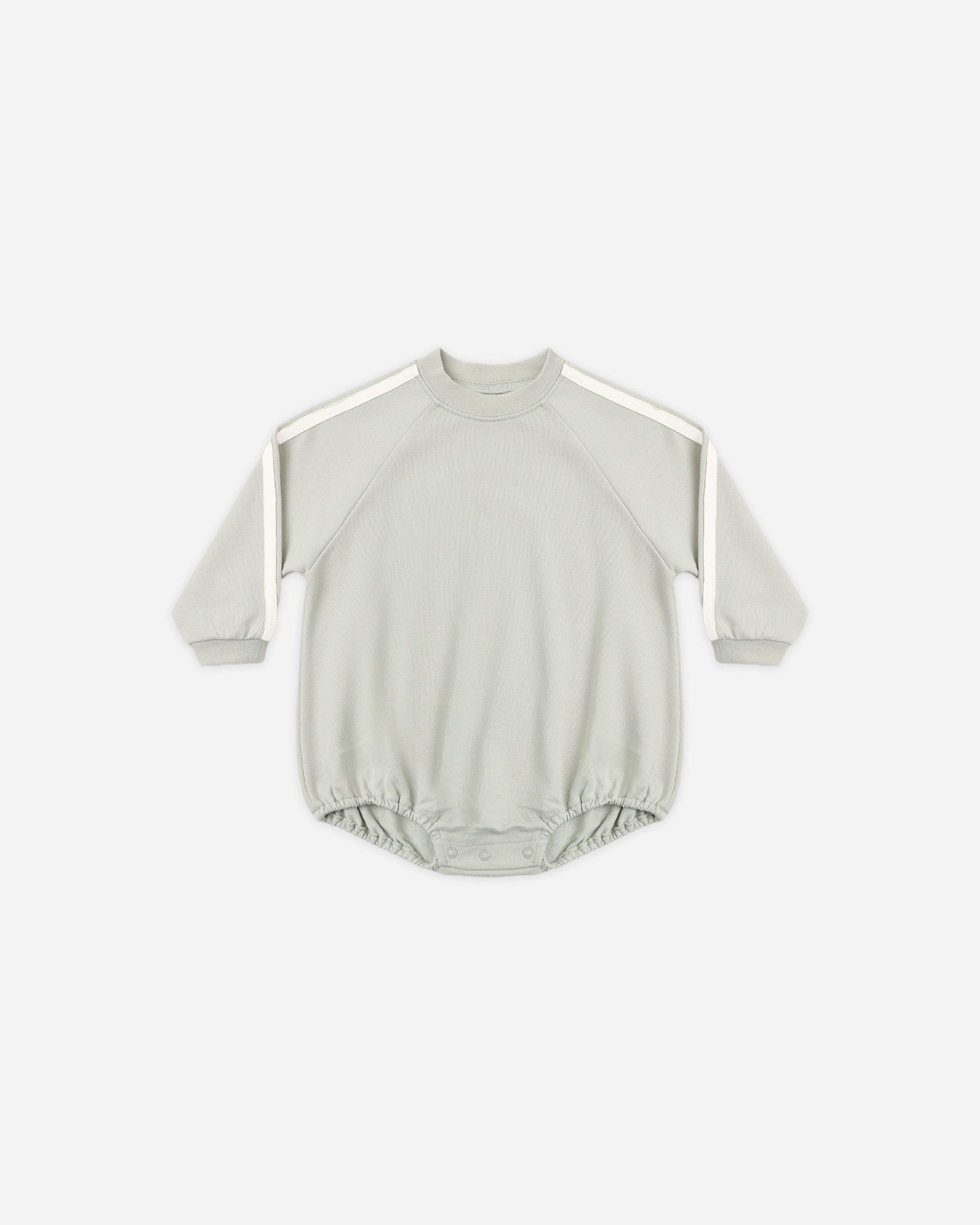 Crew Neck Romper Sage - Rylee + Cru | Kids Clothes | Trendy Baby Clothes | Modern Infant Outfits |