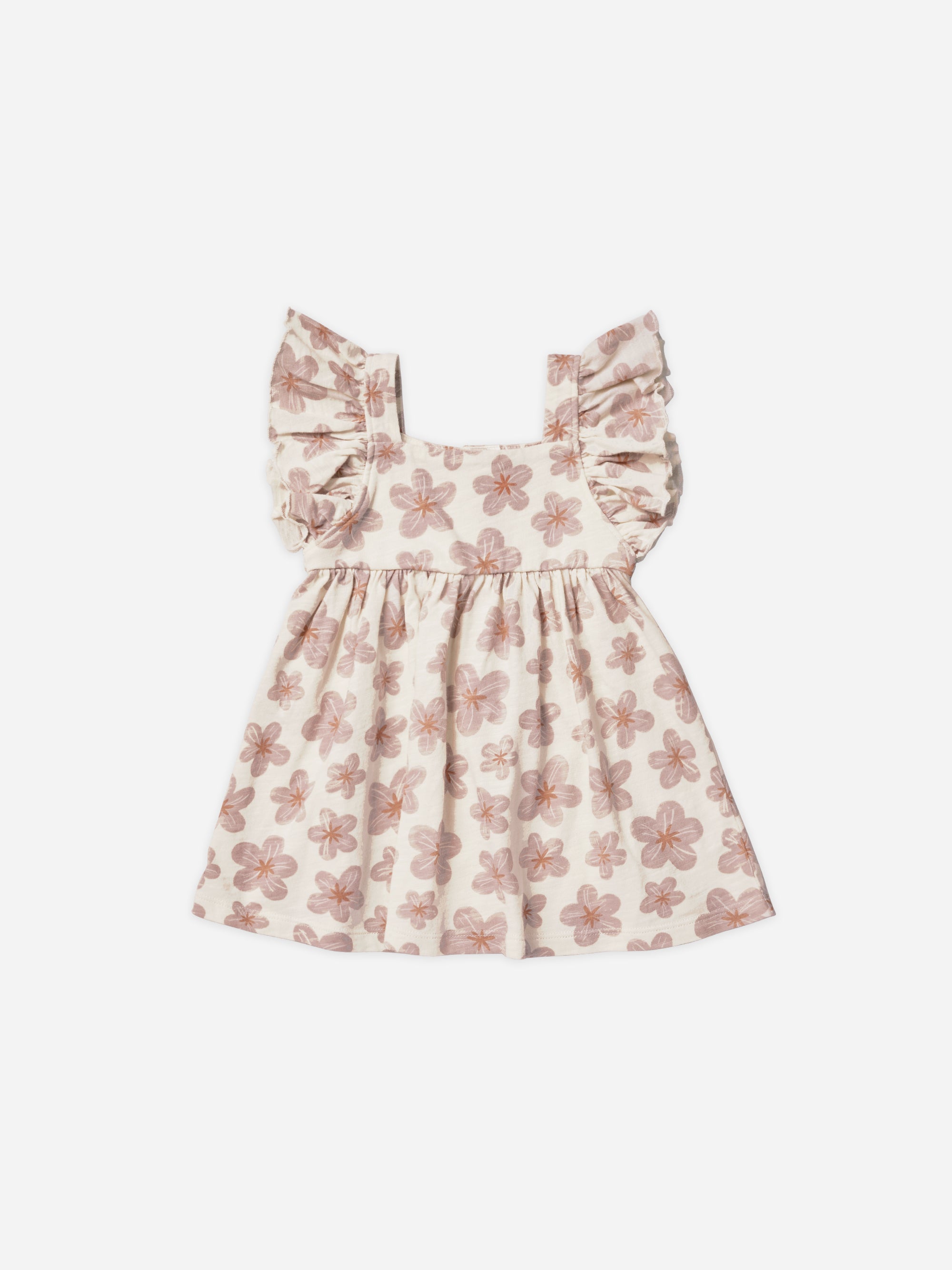 Mariposa Dress || Hibiscus - Rylee + Cru | Kids Clothes | Trendy Baby Clothes | Modern Infant Outfits |