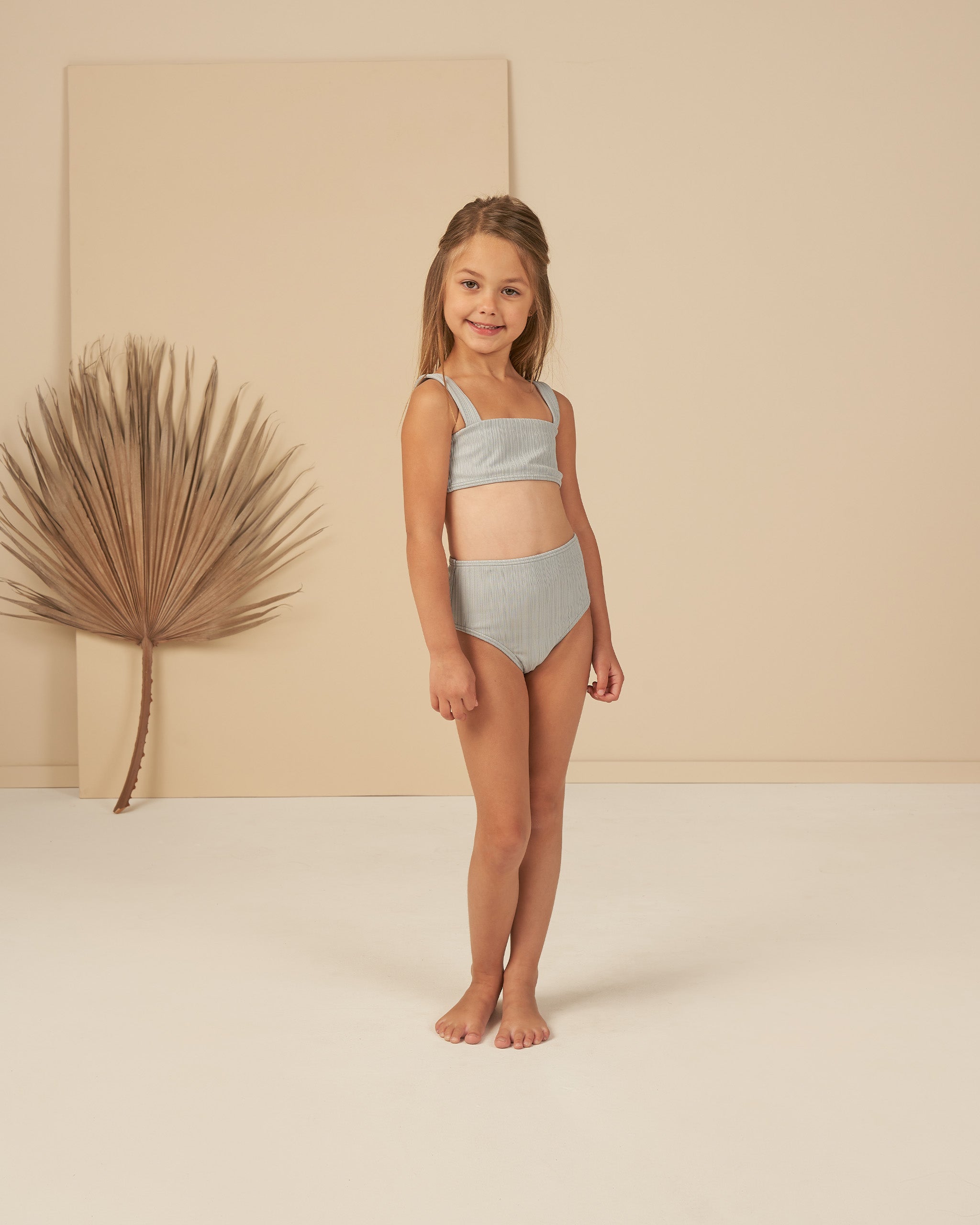Brently Bikini || Blue - Rylee + Cru | Kids Clothes | Trendy Baby Clothes | Modern Infant Outfits |