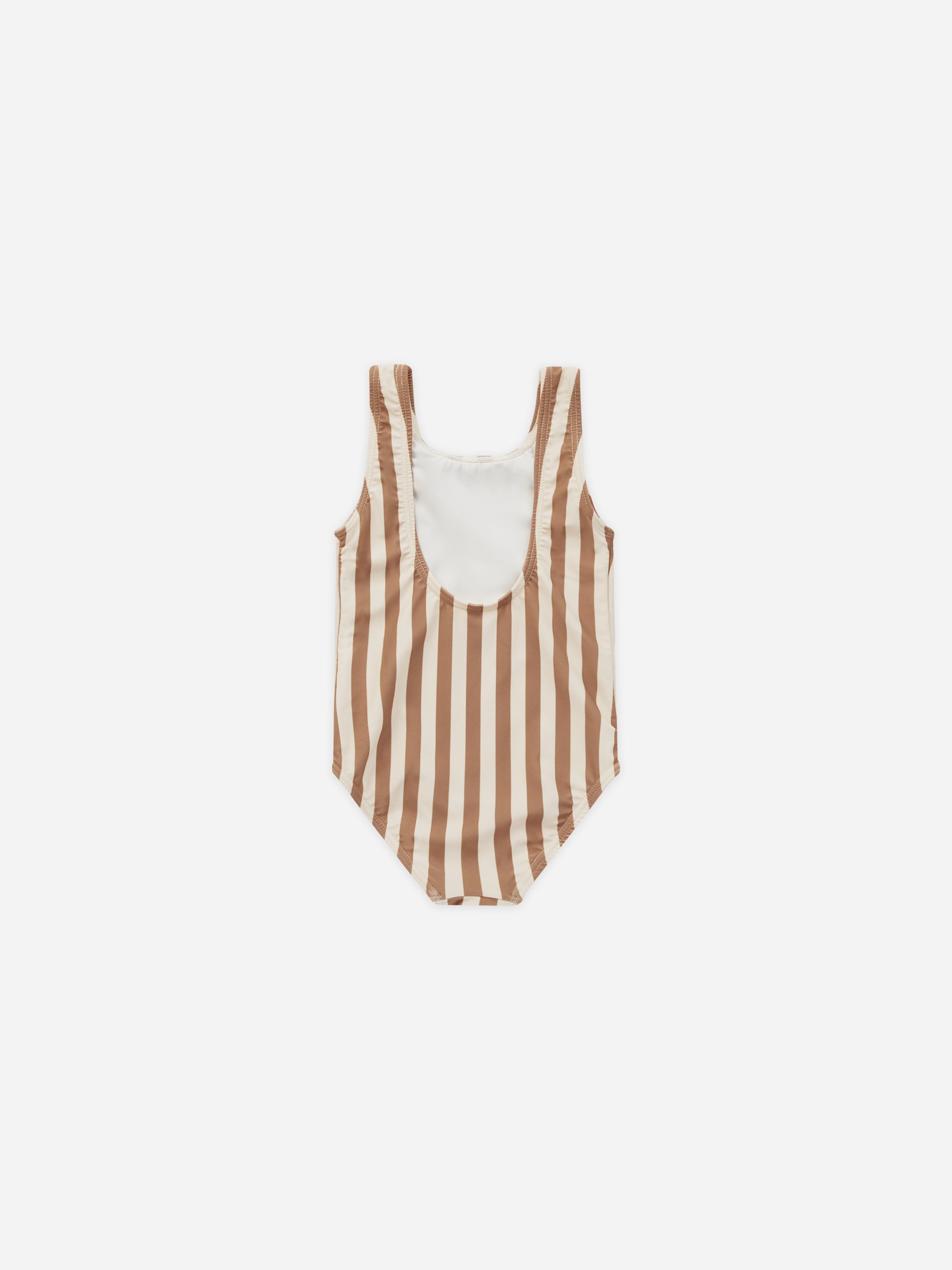Moxie One-Piece || Clay Stripe - Rylee + Cru | Kids Clothes | Trendy Baby Clothes | Modern Infant Outfits |