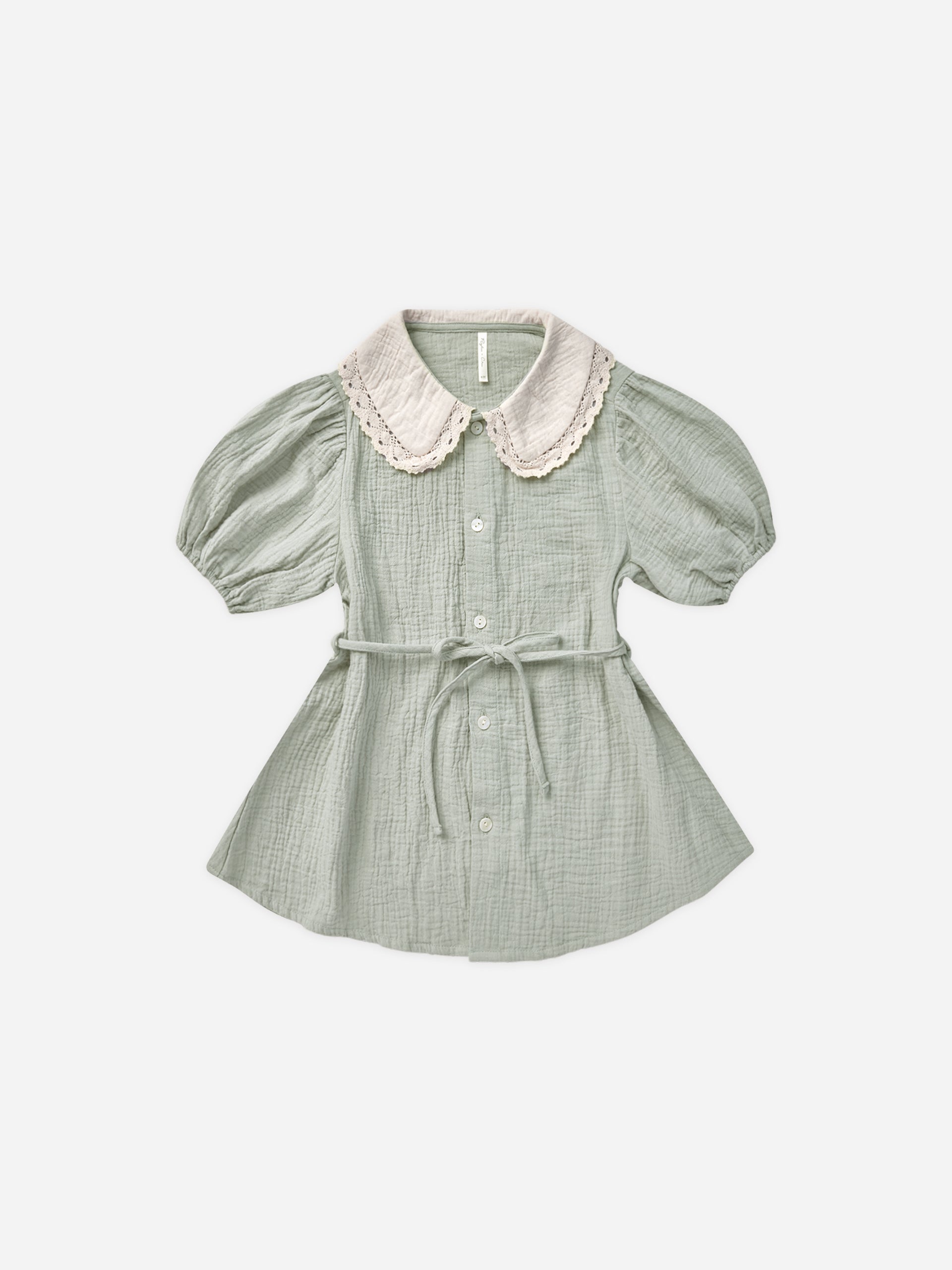 Olive Dress || Seafoam - Rylee + Cru | Kids Clothes | Trendy Baby Clothes | Modern Infant Outfits |