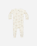 Footed Sleeper || Moose - Rylee + Cru | Kids Clothes | Trendy Baby Clothes | Modern Infant Outfits |