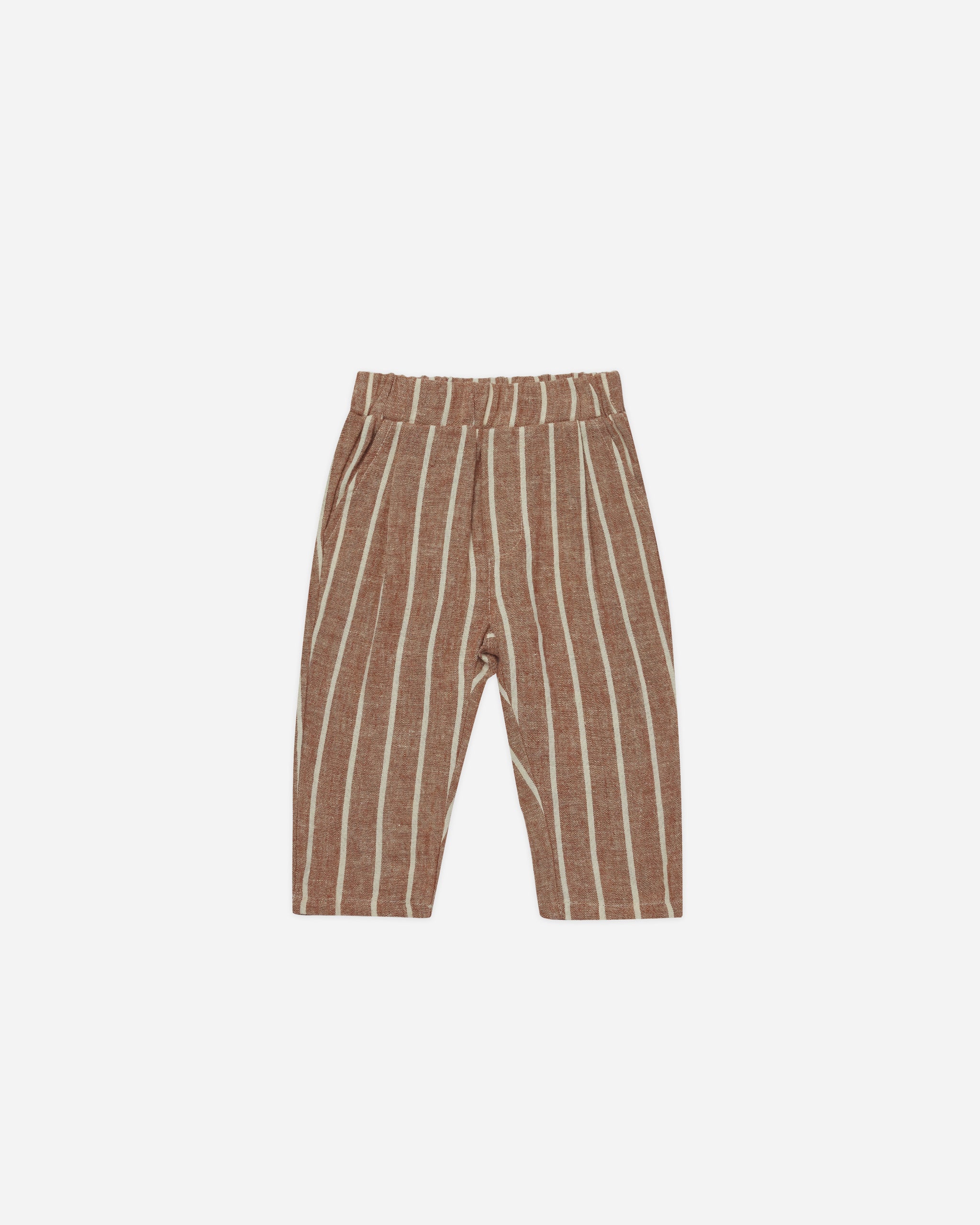 Otis Pant || Cedar Pinstripe - Rylee + Cru | Kids Clothes | Trendy Baby Clothes | Modern Infant Outfits |