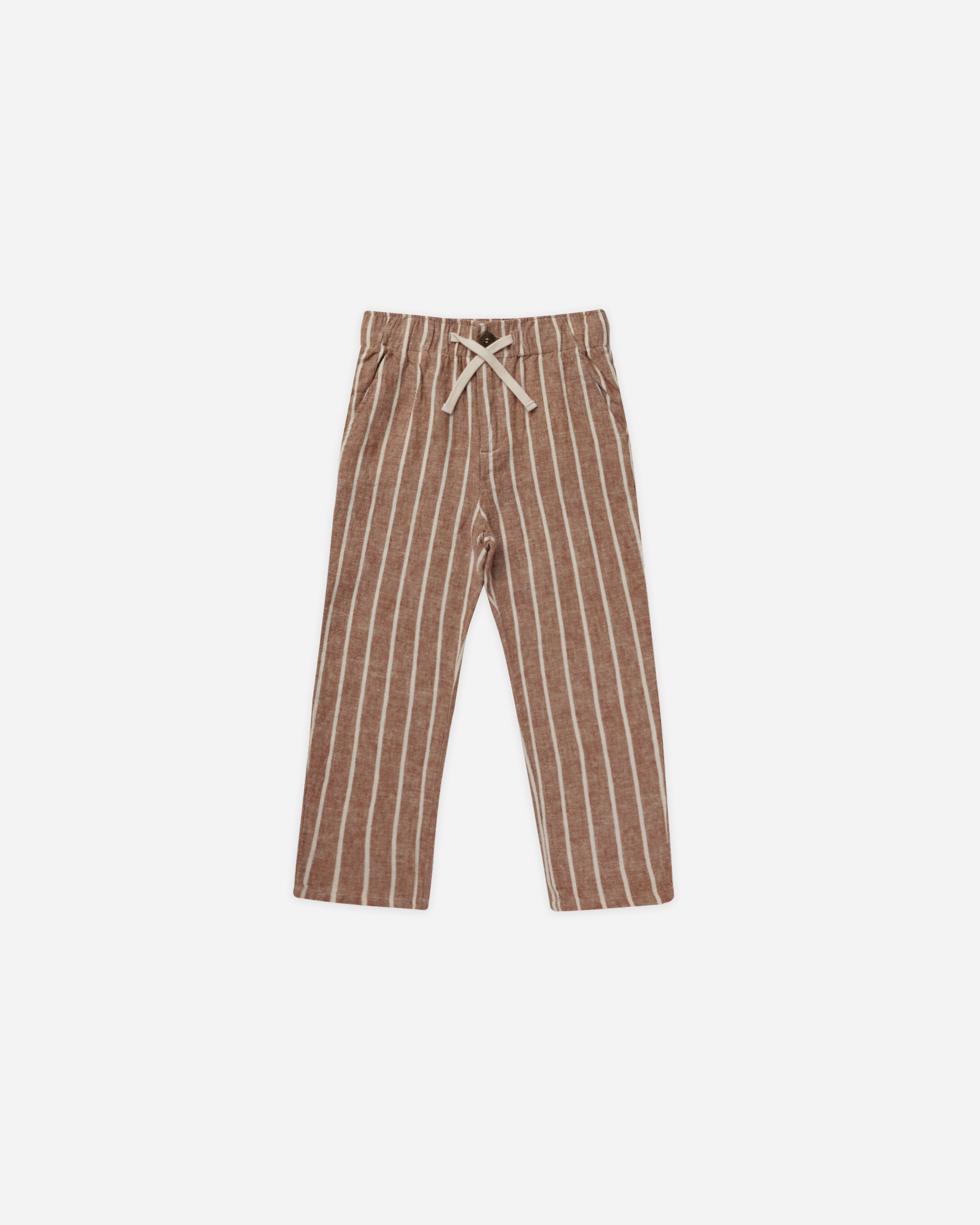 Kalen Pant || Cedar Pinstripe - Rylee + Cru | Kids Clothes | Trendy Baby Clothes | Modern Infant Outfits |