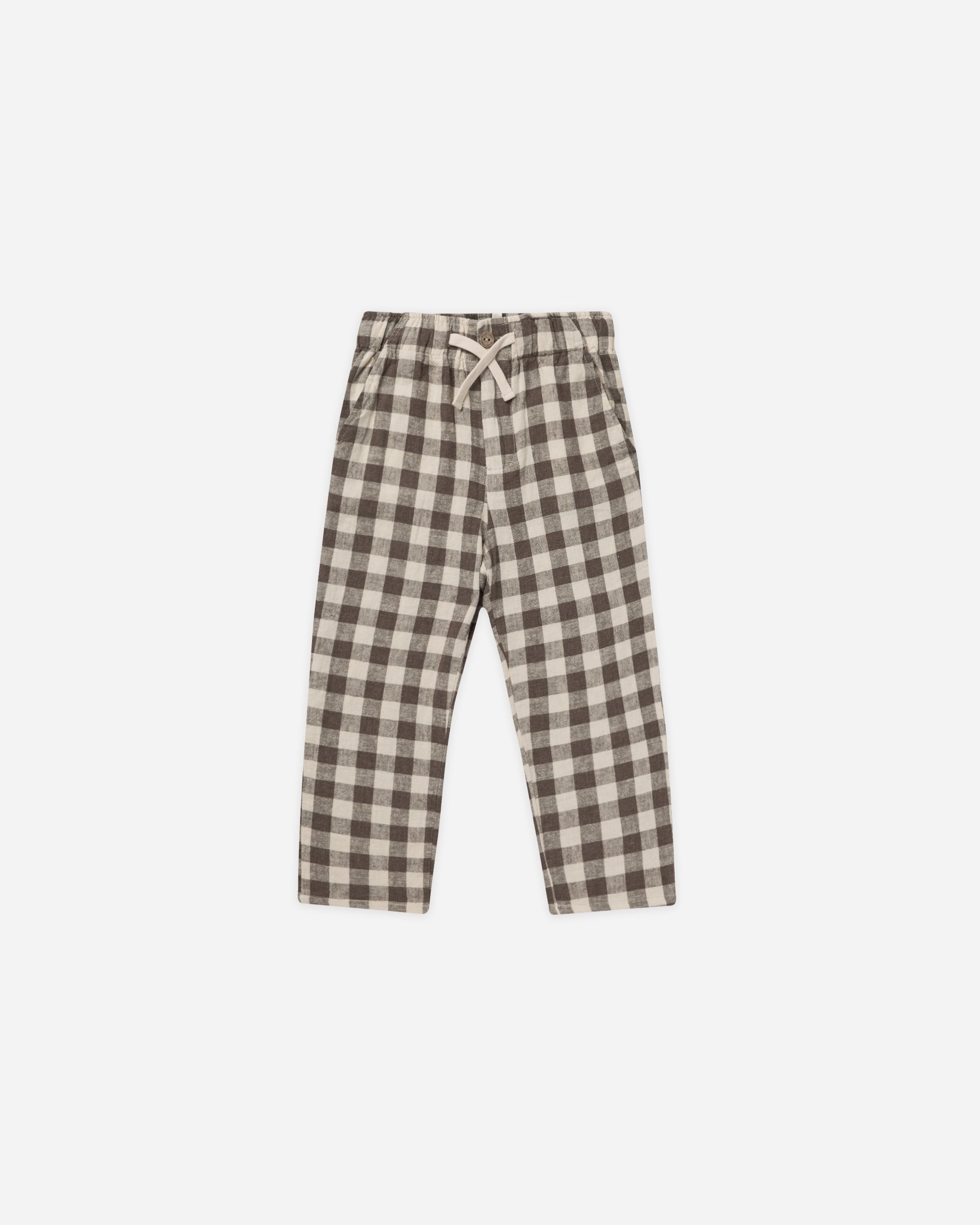 Kalen Pant || Charcoal Check - Rylee + Cru | Kids Clothes | Trendy Baby Clothes | Modern Infant Outfits |
