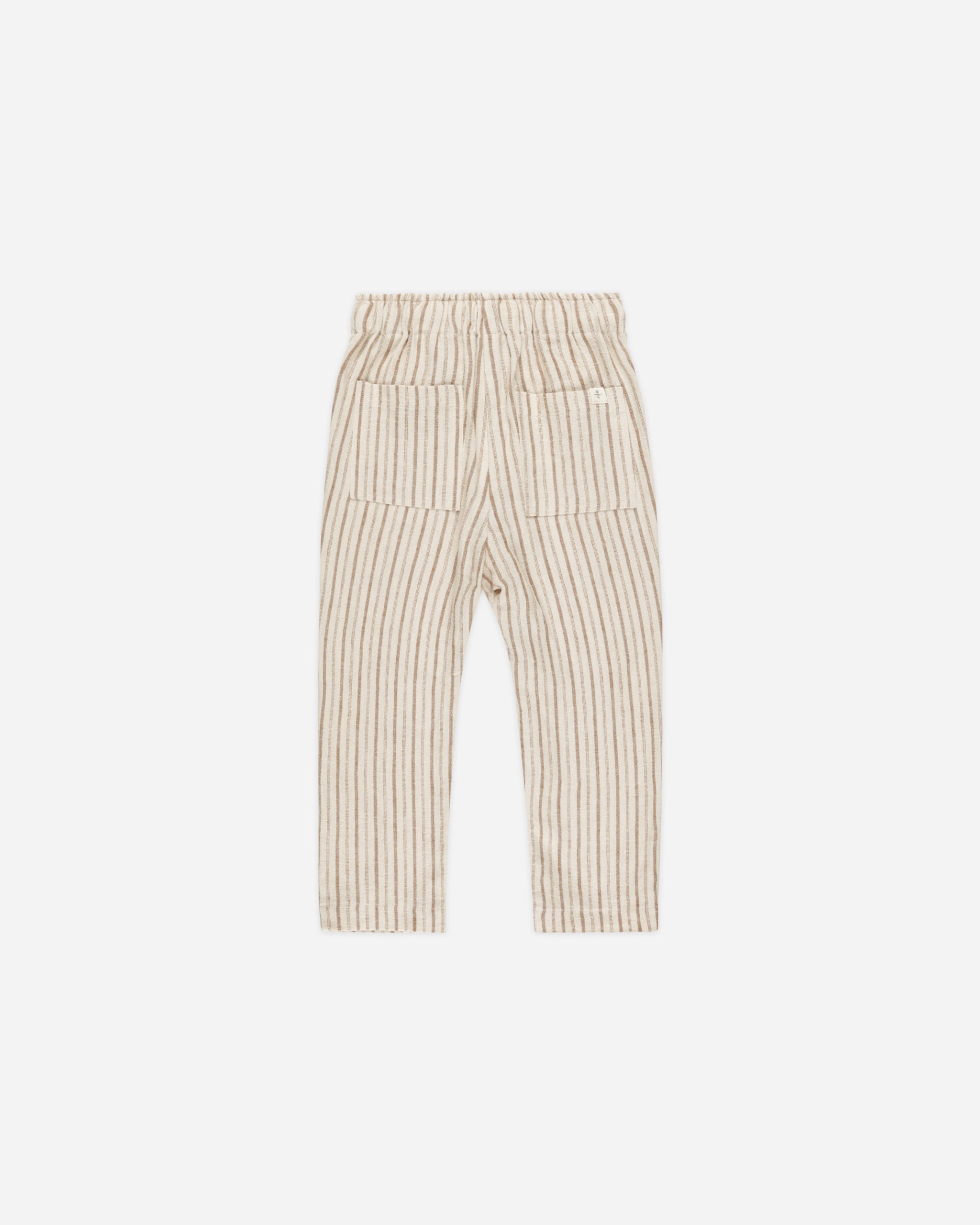 Kalen Pant || Saddle Pinstripe