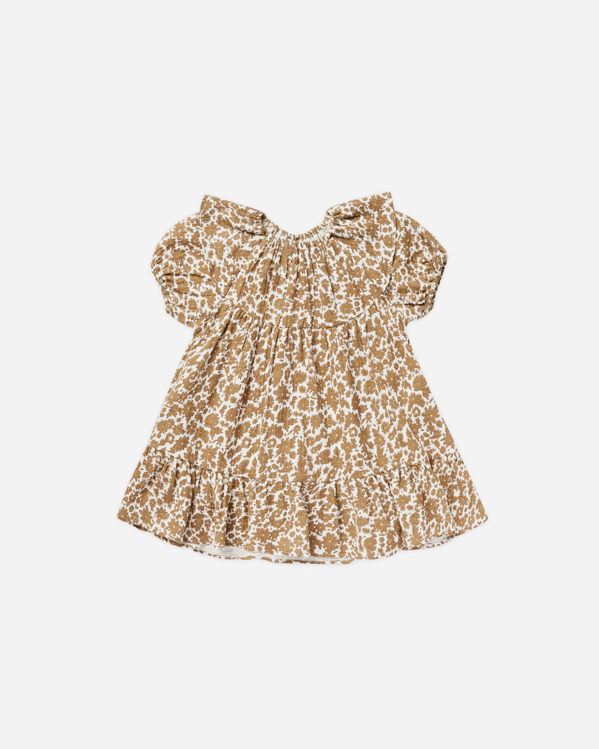 Willow Dress || Gold Gardens - Rylee + Cru | Kids Clothes | Trendy Baby Clothes | Modern Infant Outfits |