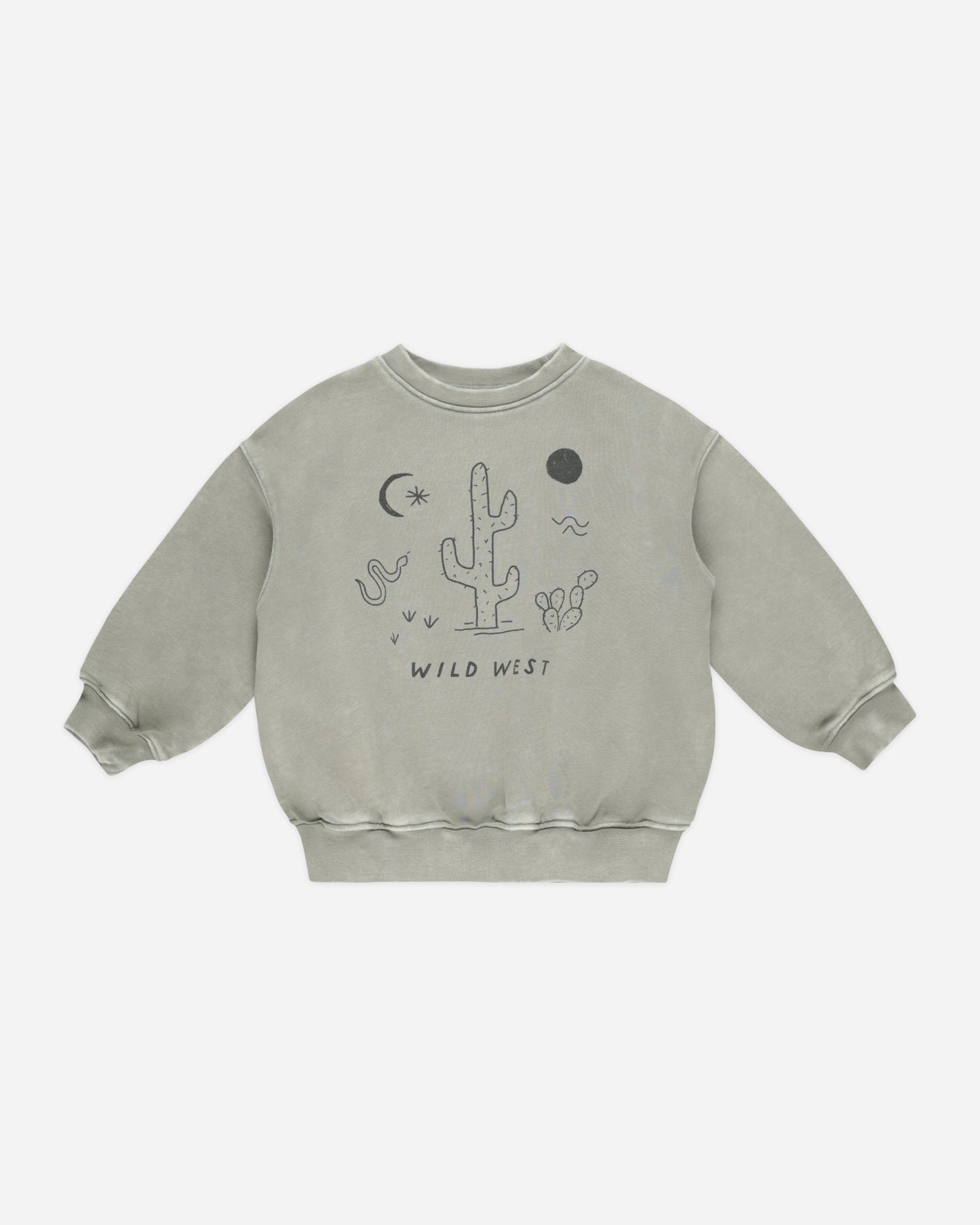 Relaxed Sweatshirt || Wild West