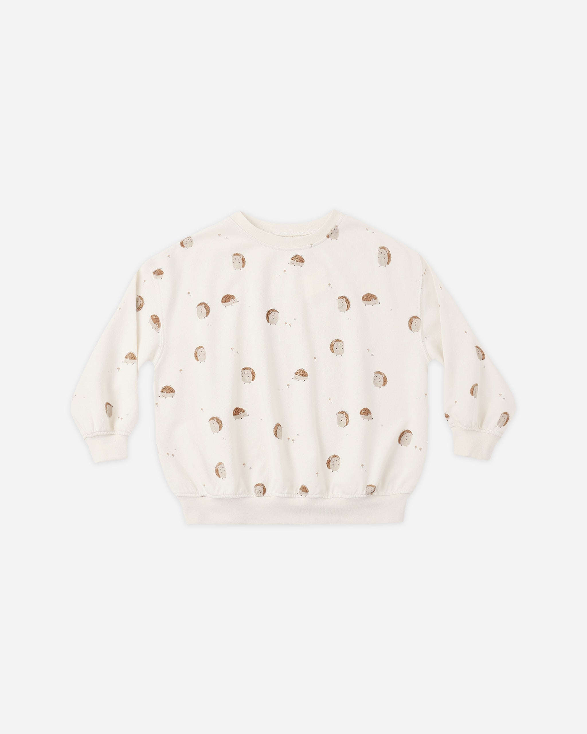 Relaxed Sweatshirt Hedgehog - Rylee + Cru | Kids Clothes | Trendy Baby Clothes | Modern Infant Outfits |