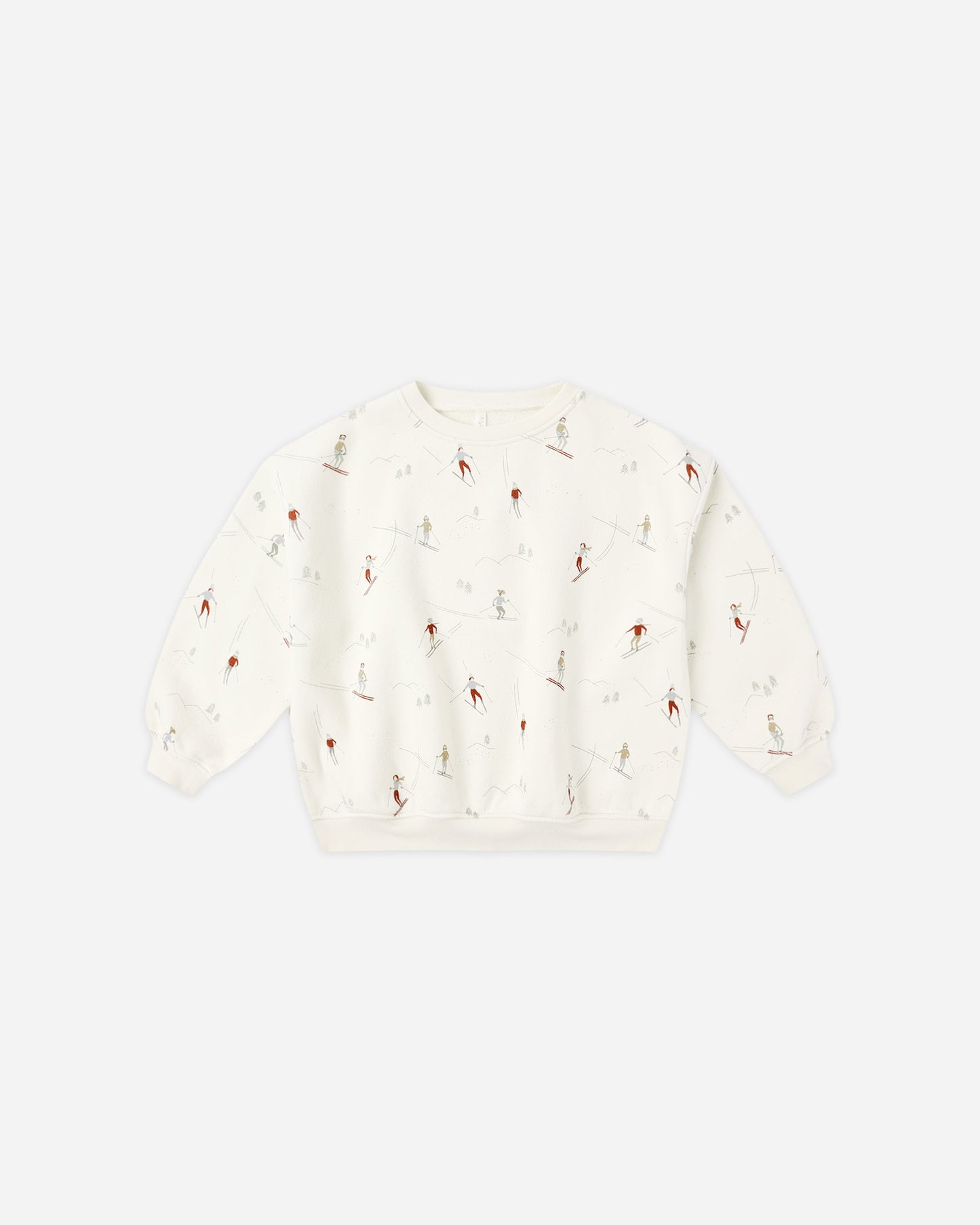 Relaxed Sweatshirt || Skiers - Rylee + Cru | Kids Clothes | Trendy Baby Clothes | Modern Infant Outfits |