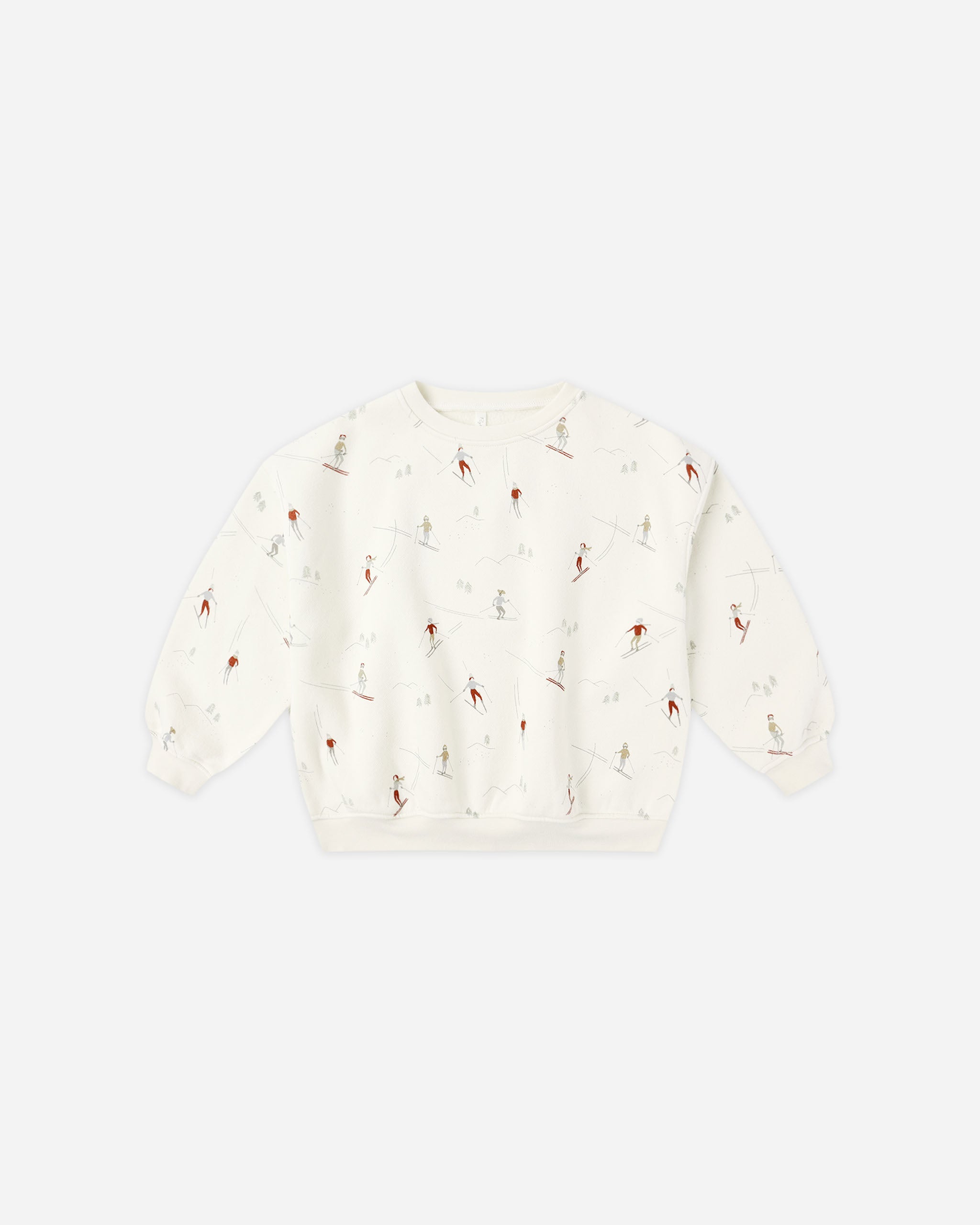 Relaxed Sweatshirt || Skiers - Rylee + Cru | Kids Clothes | Trendy Baby Clothes | Modern Infant Outfits |