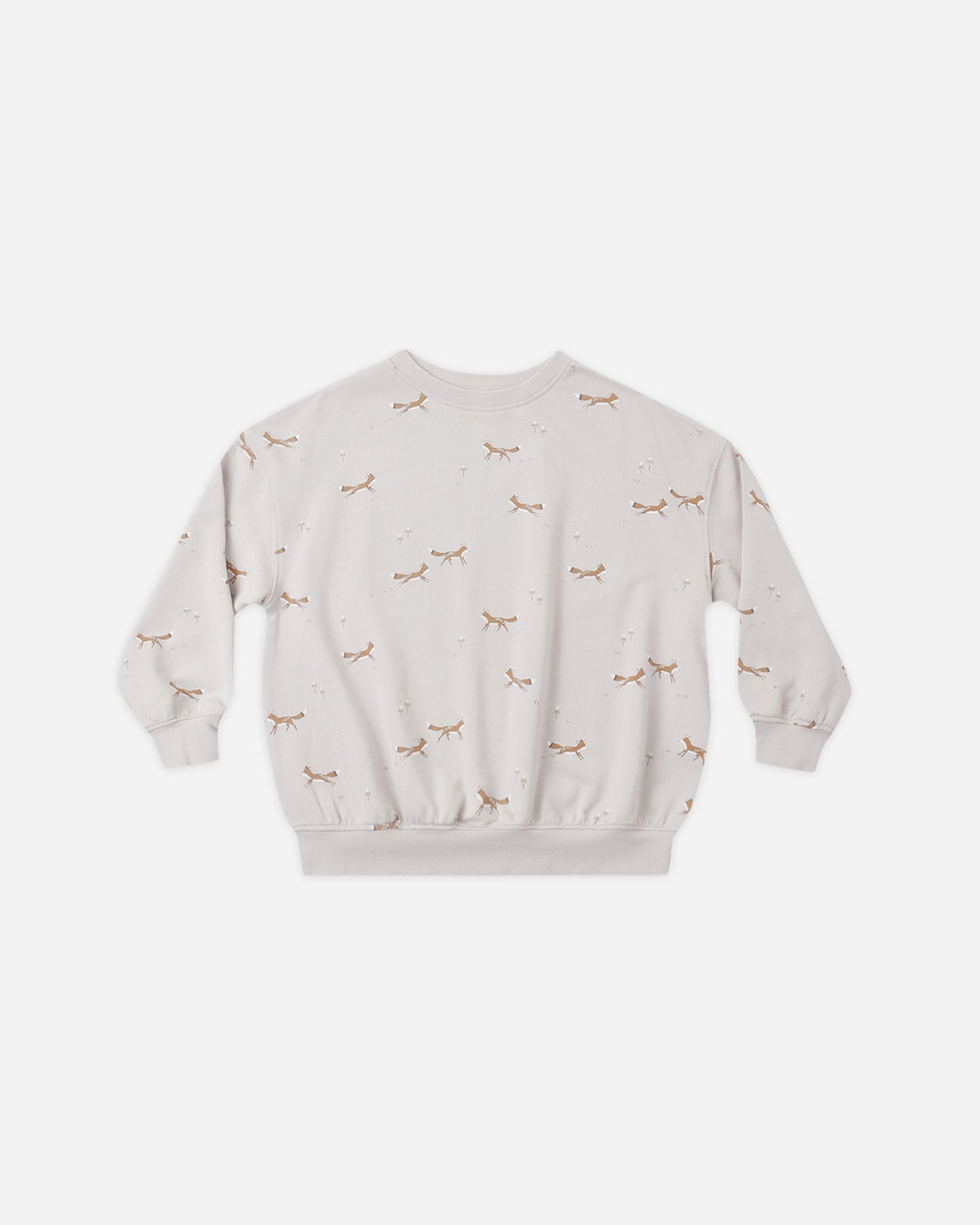Relaxed Sweatshirt Foxes - Rylee + Cru | Kids Clothes | Trendy Baby Clothes | Modern Infant Outfits |