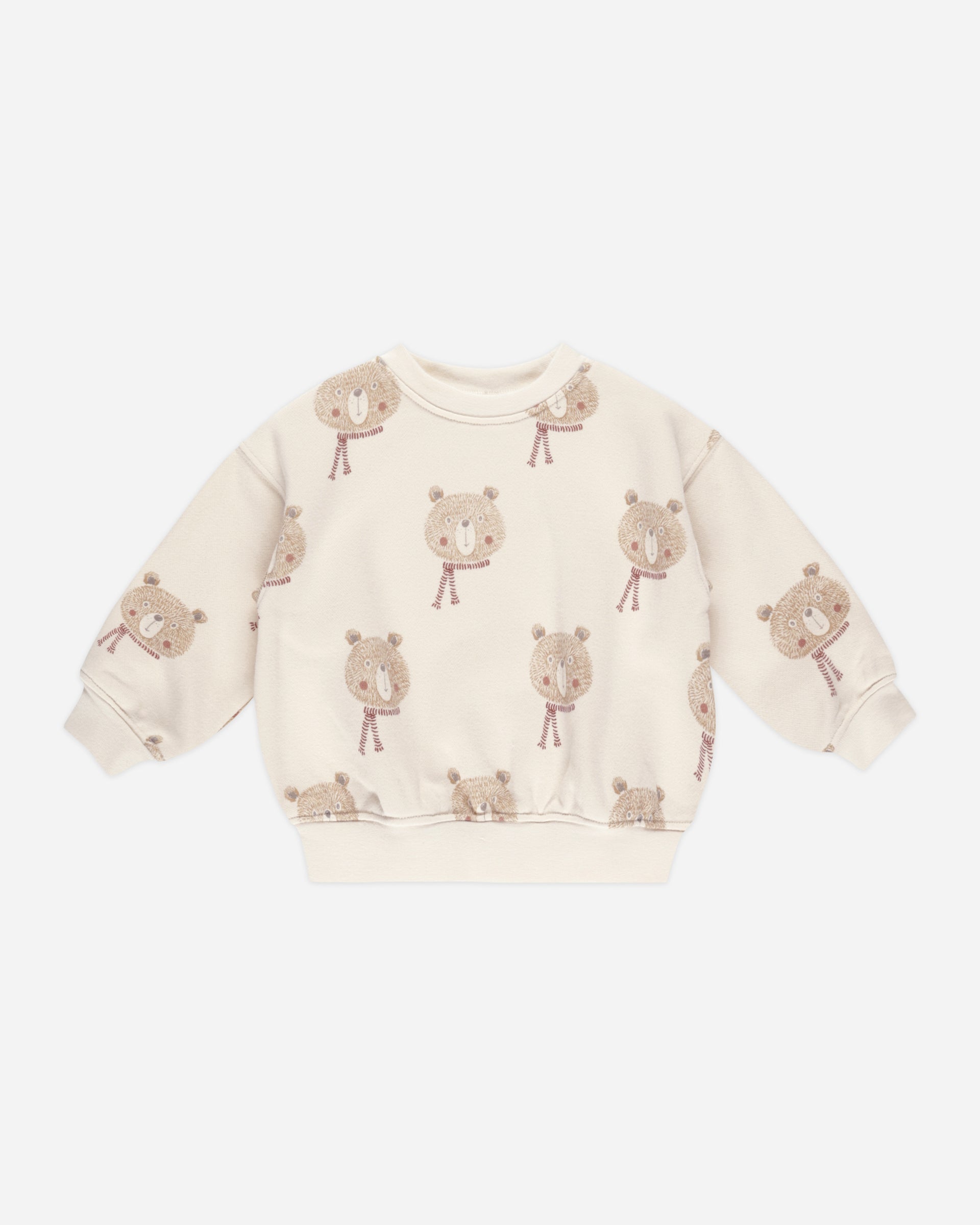 Rylee + Cru Burgundy Sweatshirt with R.C. Logo, 6-7 years main image 0