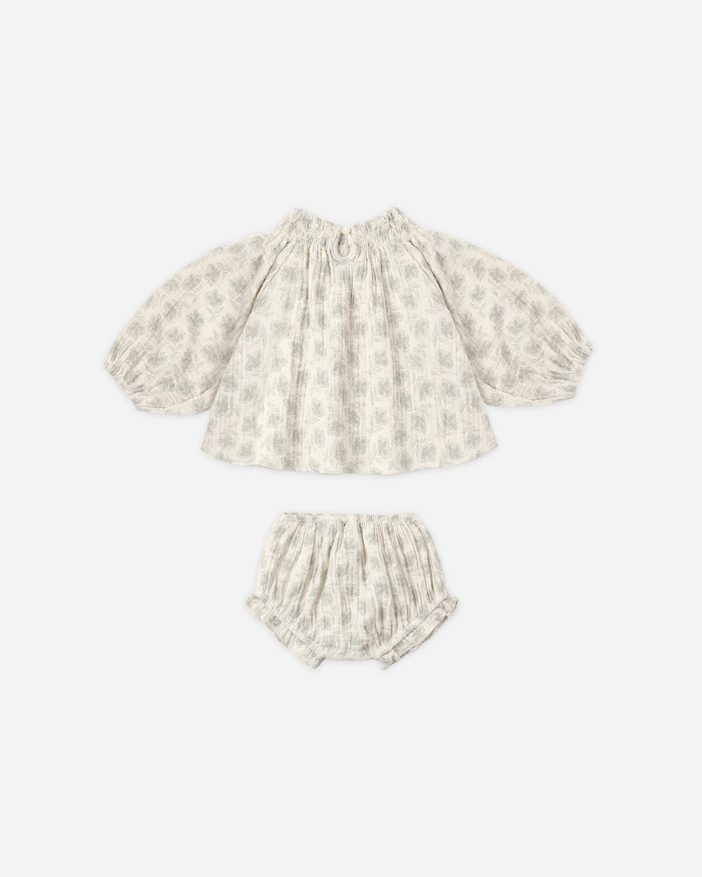 Quincy Set Green Iris - Rylee + Cru | Kids Clothes | Trendy Baby Clothes | Modern Infant Outfits |