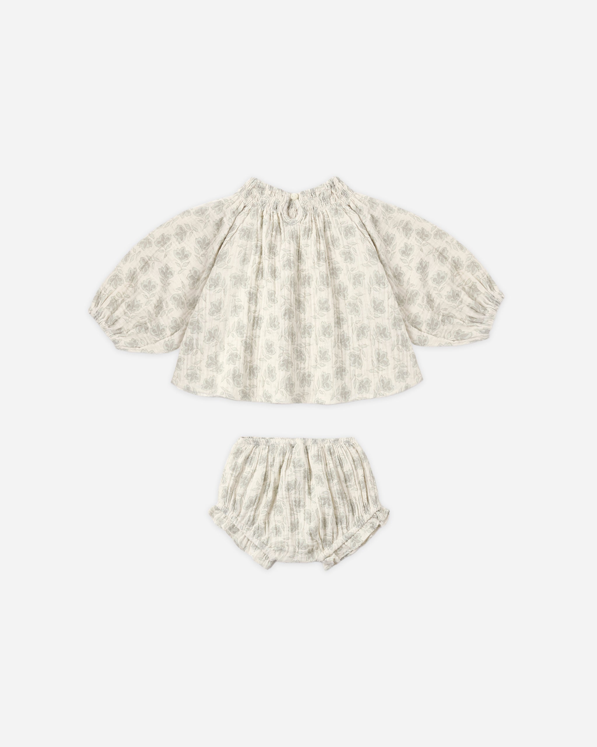 Quincy Set Green Iris - Rylee + Cru | Kids Clothes | Trendy Baby Clothes | Modern Infant Outfits |