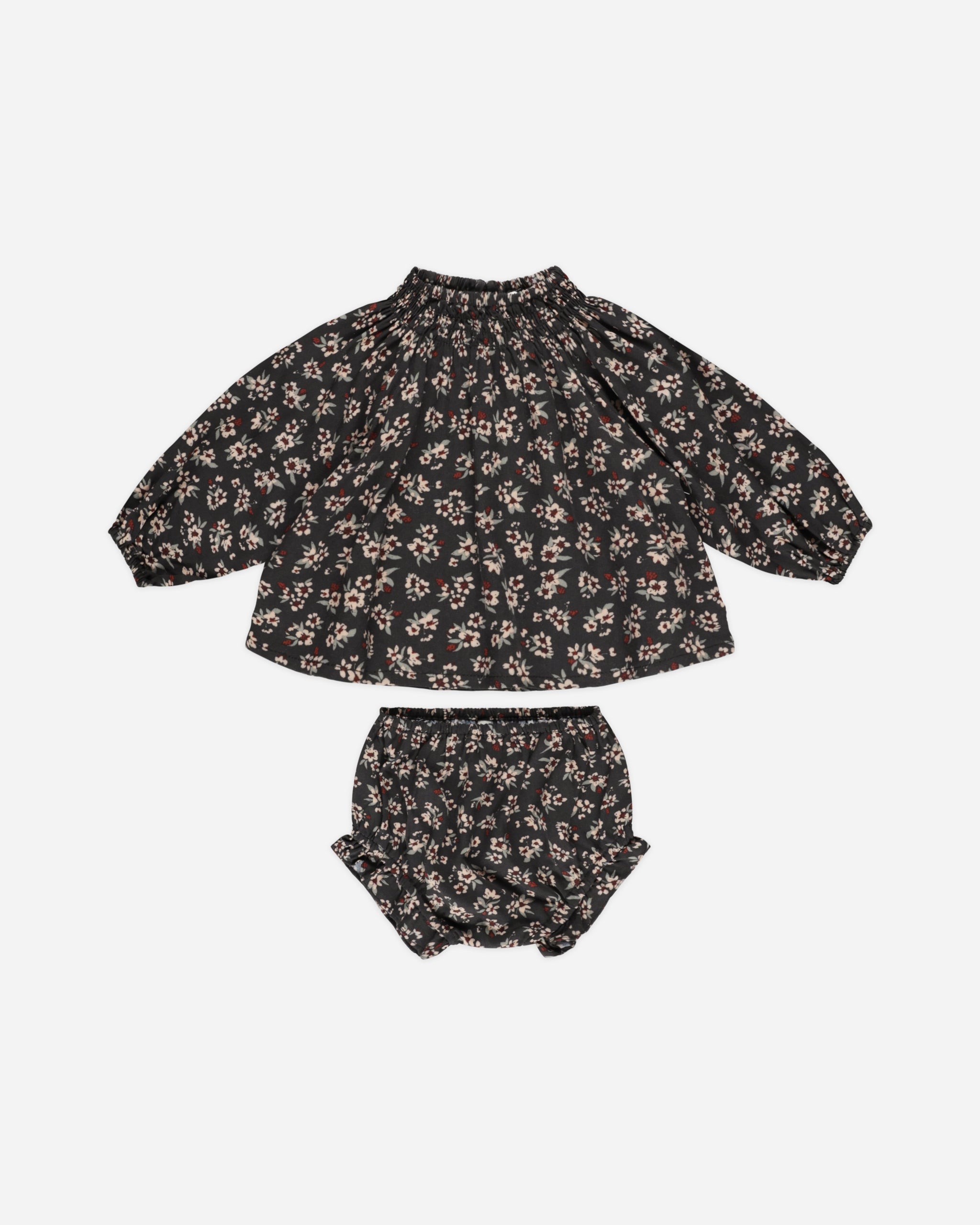 RYLEE + CRU Dark Floral Bubble Romper 2-3Y purchases