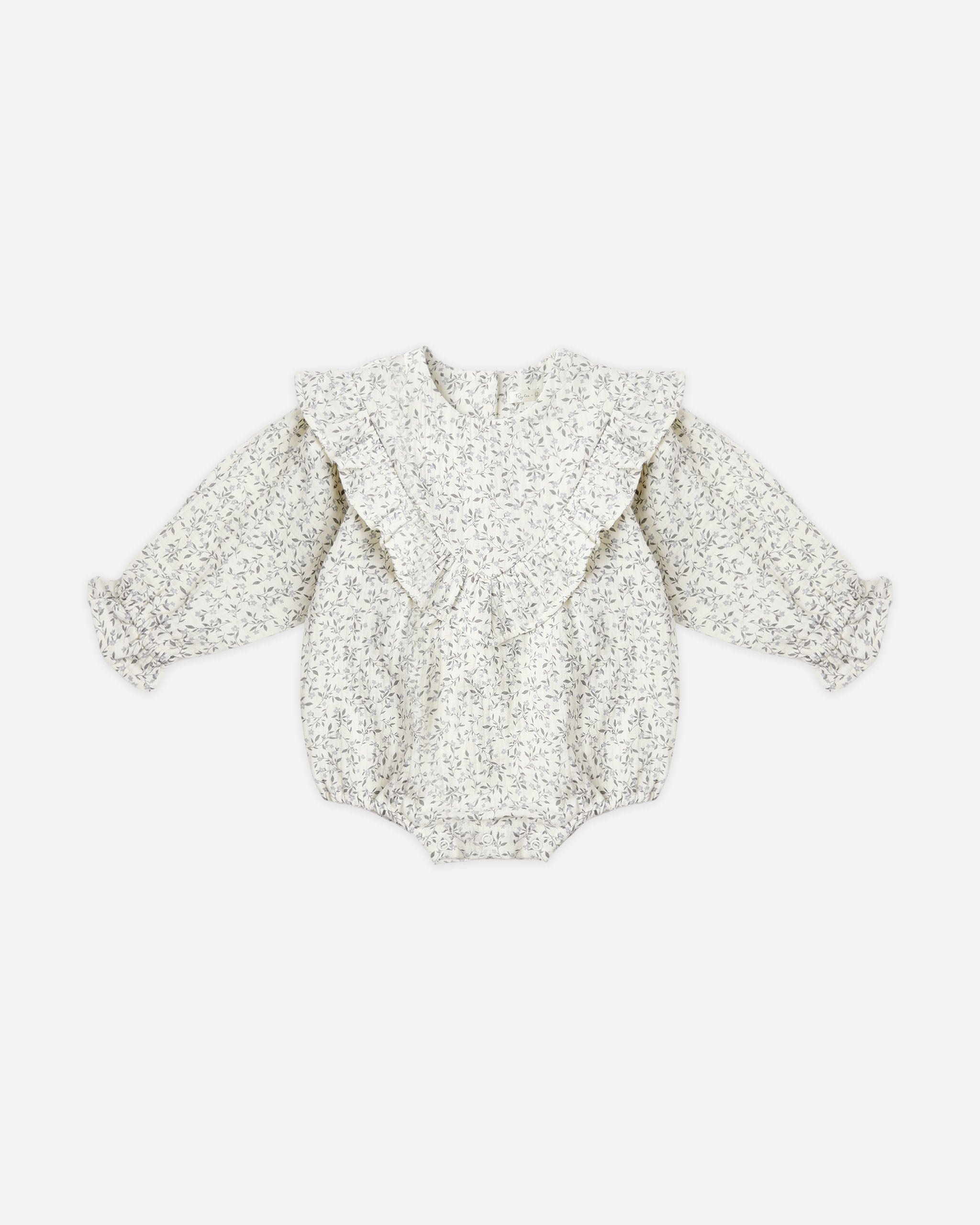 Winnie Romper || Blue Vines - Rylee + Cru | Kids Clothes | Trendy Baby Clothes | Modern Infant Outfits |